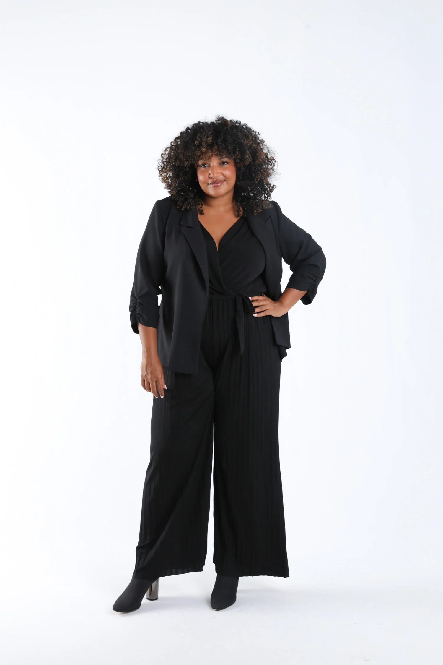 Losse effen blazer - Image 6