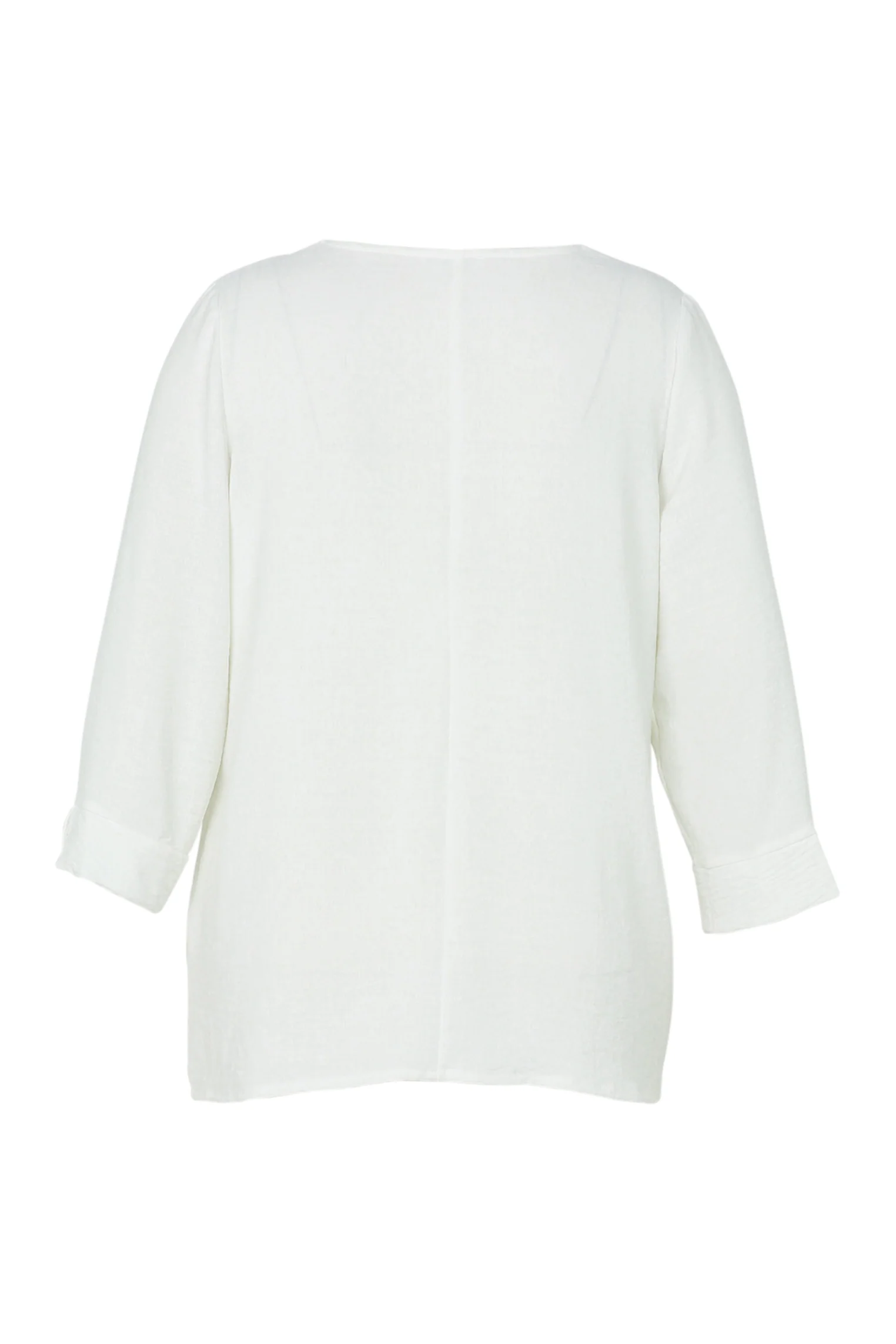 Losse, effen blouse - Image 11