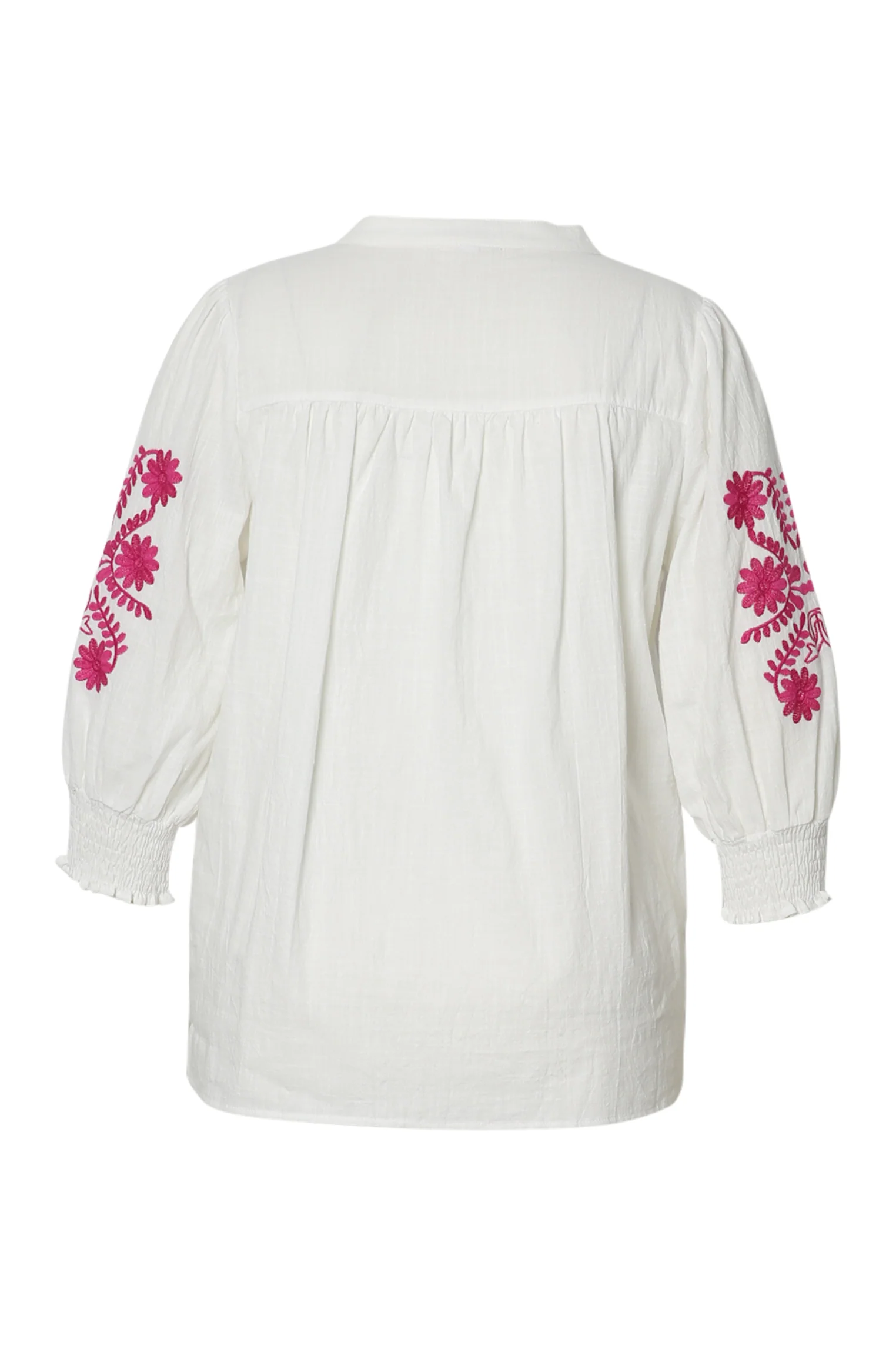 Katoenen blouse met borduursels - Image 11