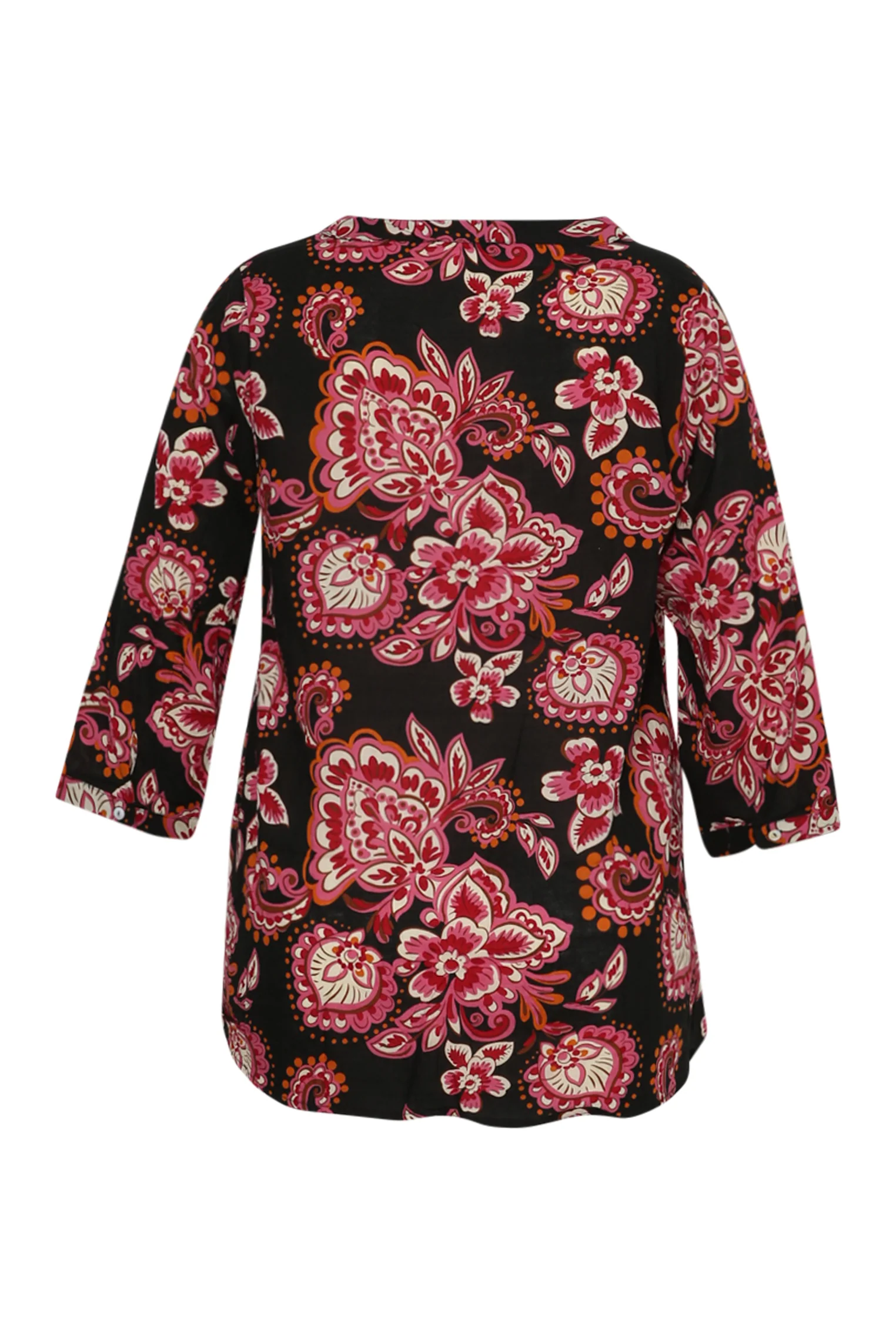 Blouse van katoen en viscose met paisleyprint - Image 9