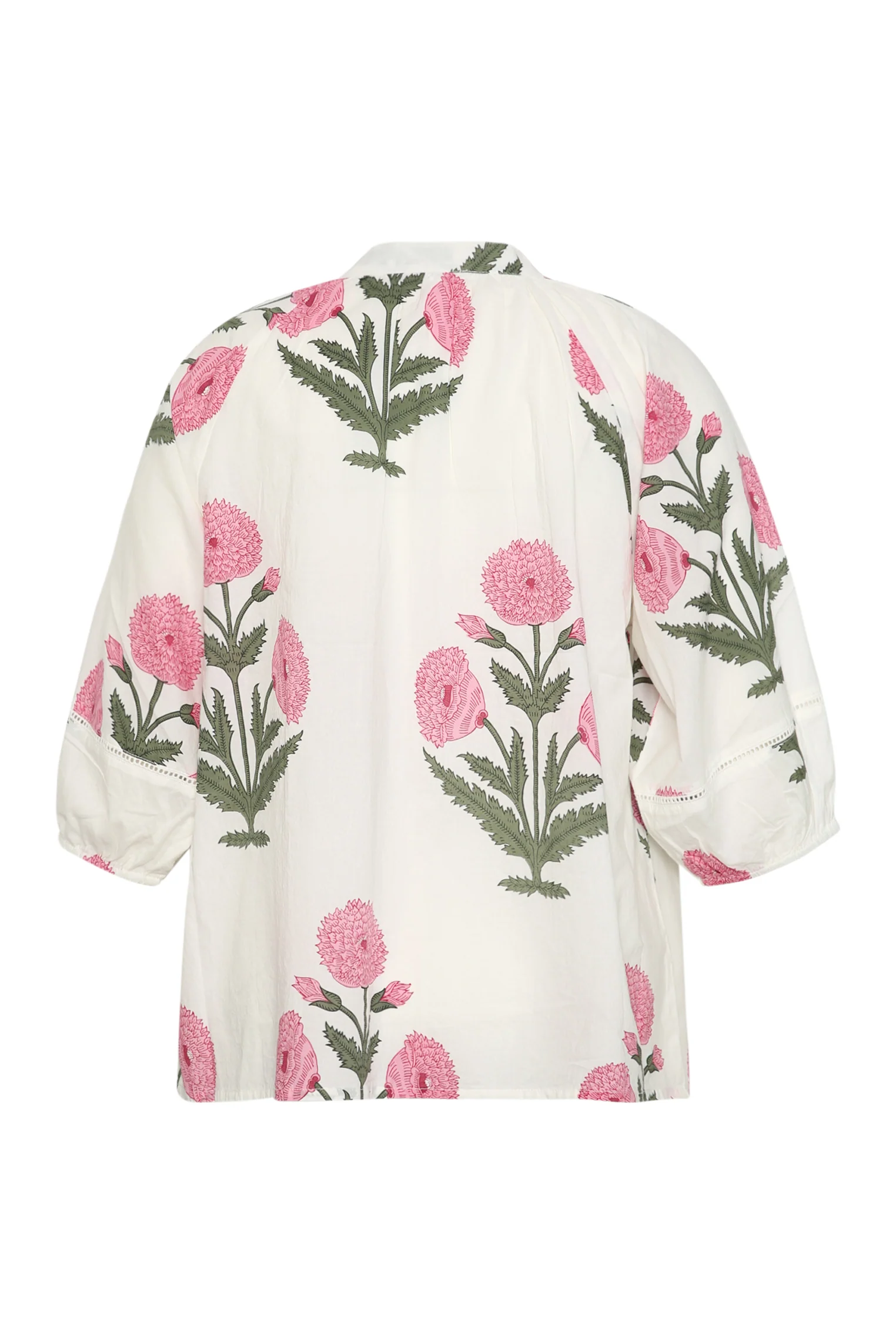 Blouse van katoen met bloemenprint - Image 2