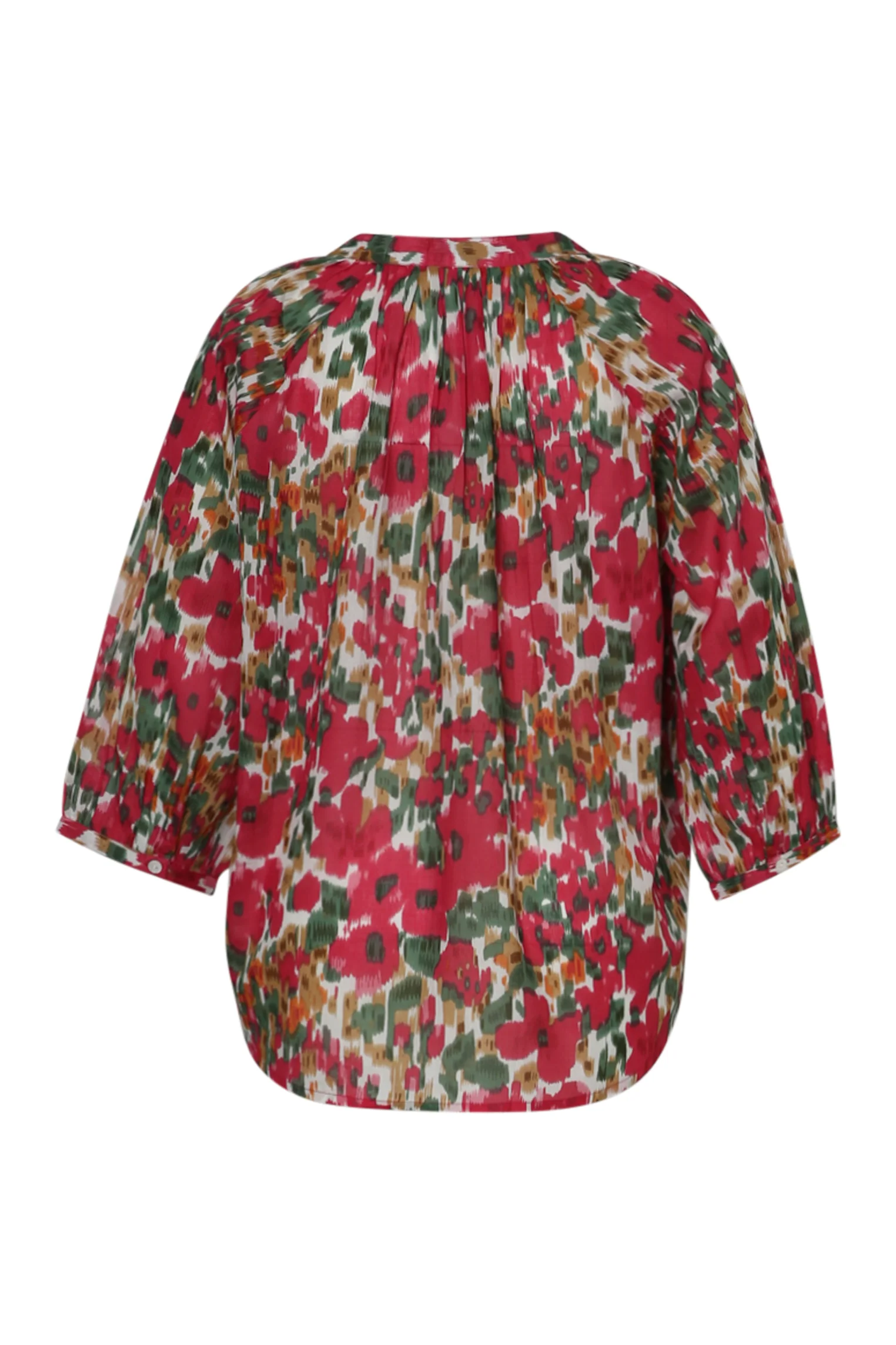 Blouse van katoen met bloemenprint - Image 11