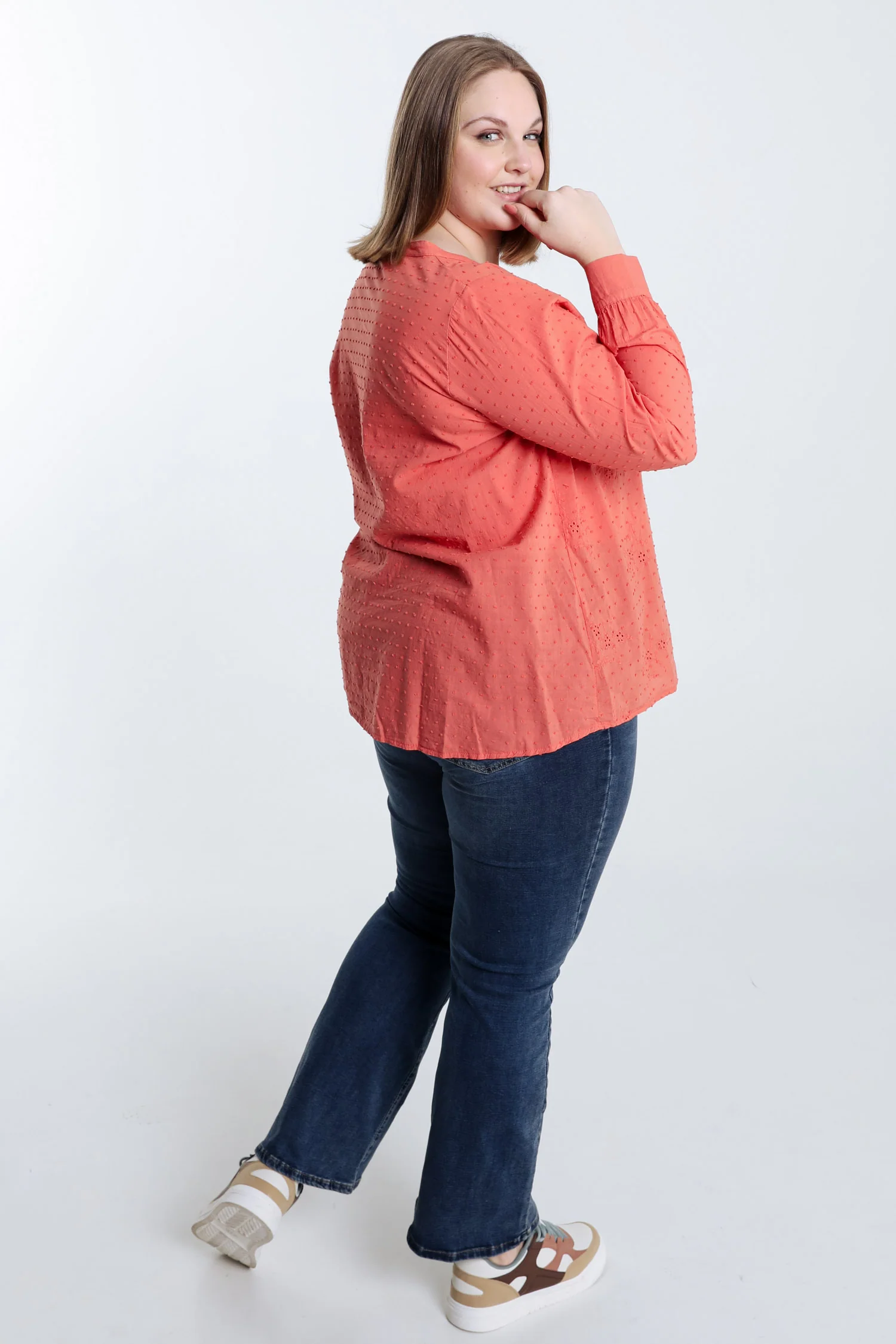  Katoenen blouse met borduursels  - Image 13