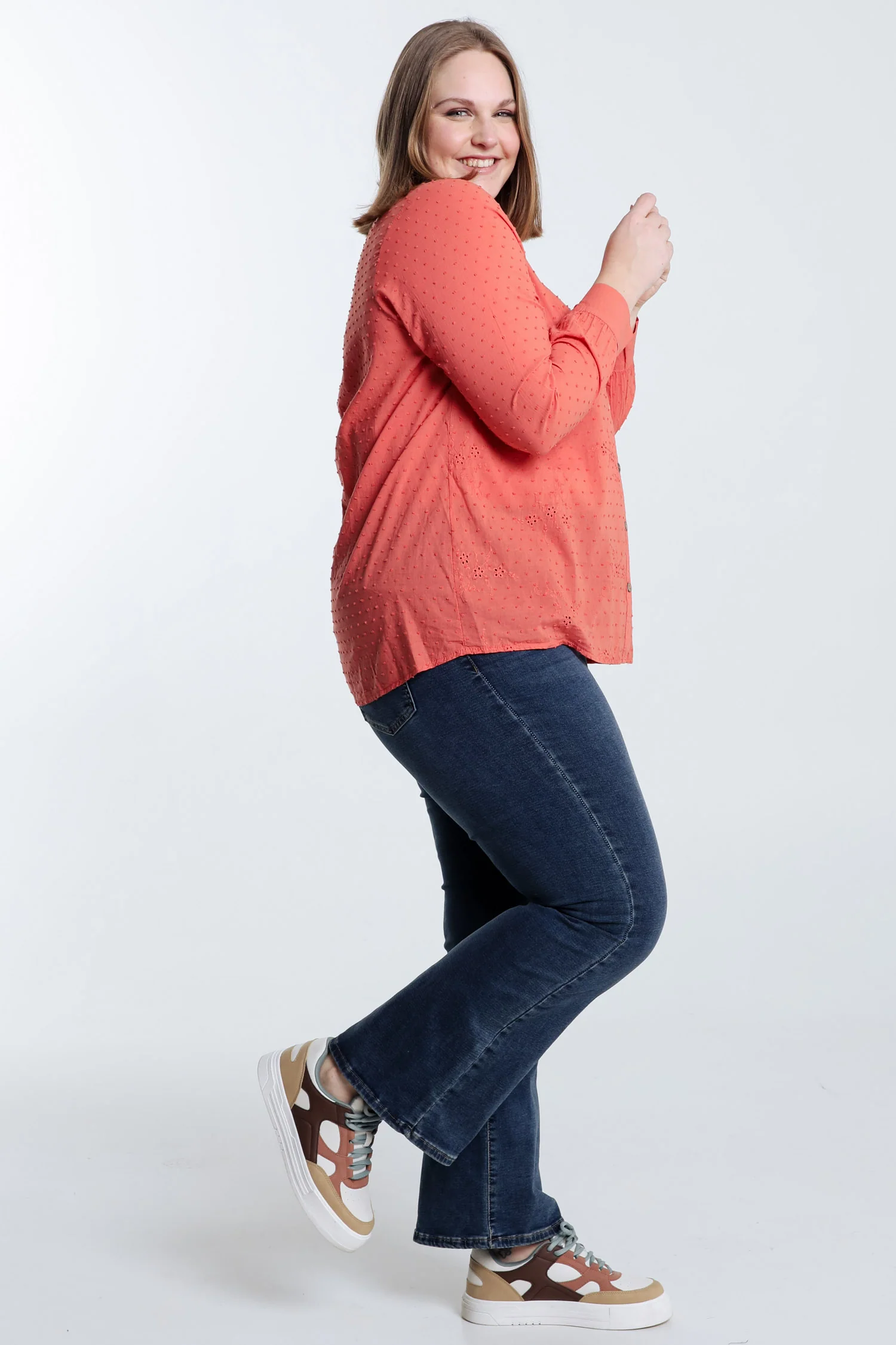  Katoenen blouse met borduursels  - Image 18
