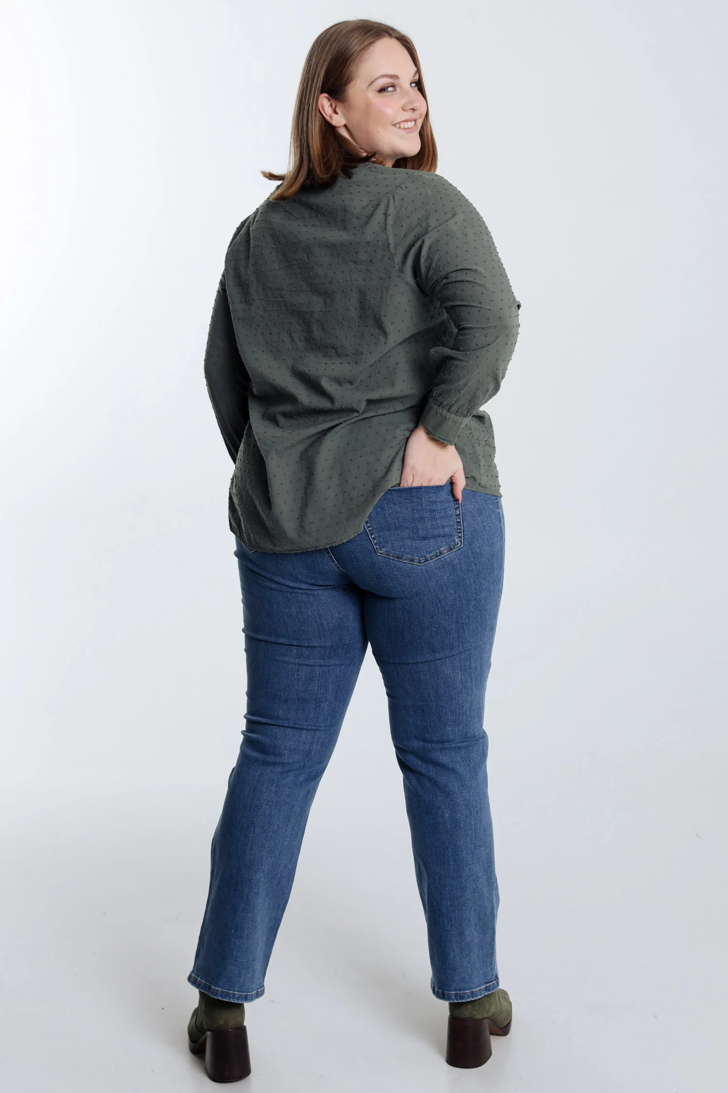  Katoenen blouse met borduursels  - Image 2