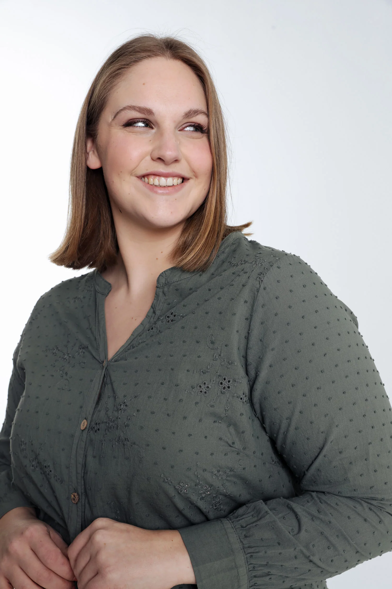  Katoenen blouse met borduursels  - Image 6