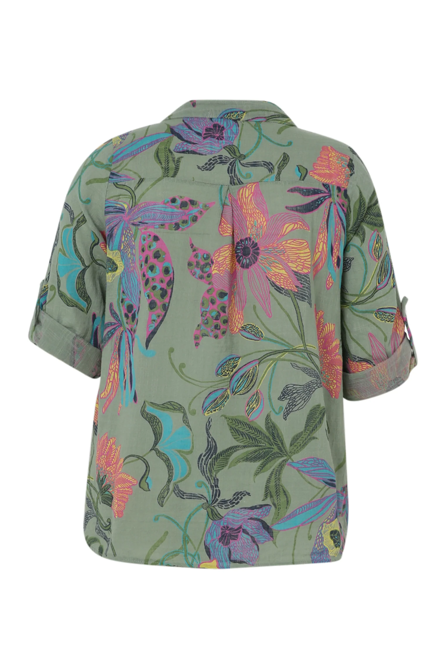 Blouse van katoenen mousseline met bloemenprint - Image 33