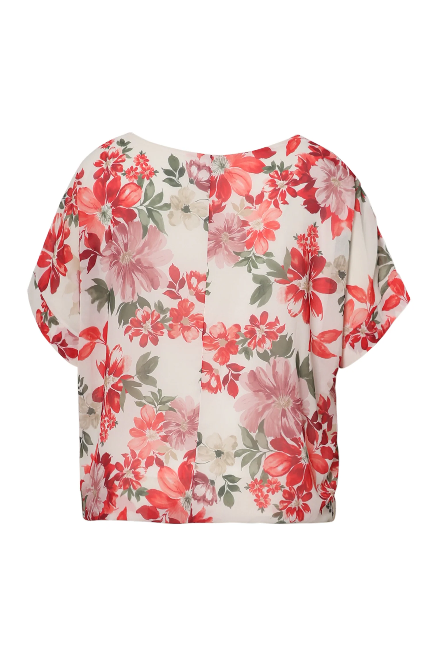 Blouse van viscose met bloemenprint en strikdetail - Image 11