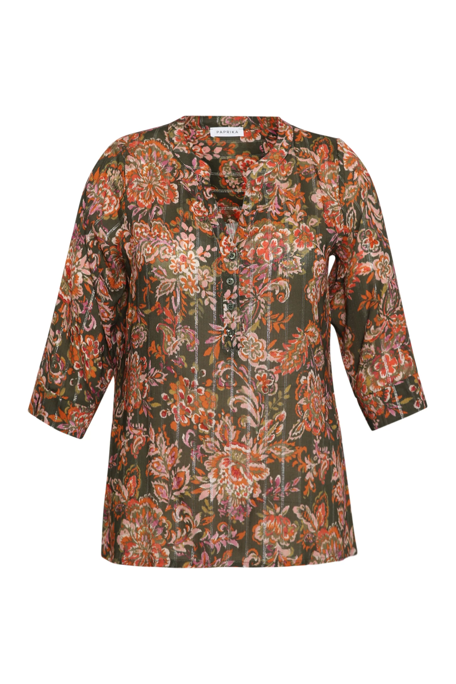 Blouse van viscose met paisleyprint - Image 8