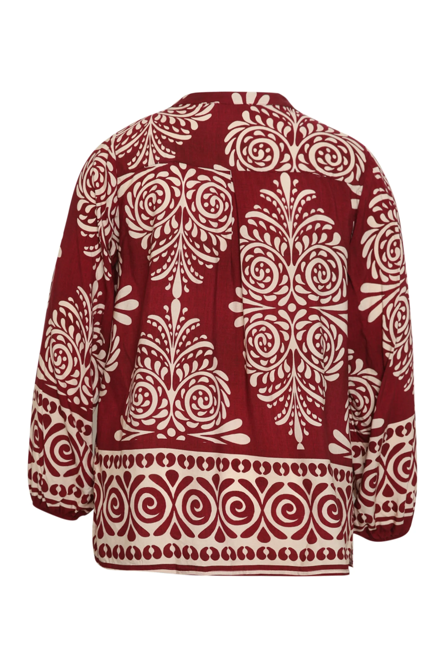 Blouse van viscose met paisleyprint - Image 8