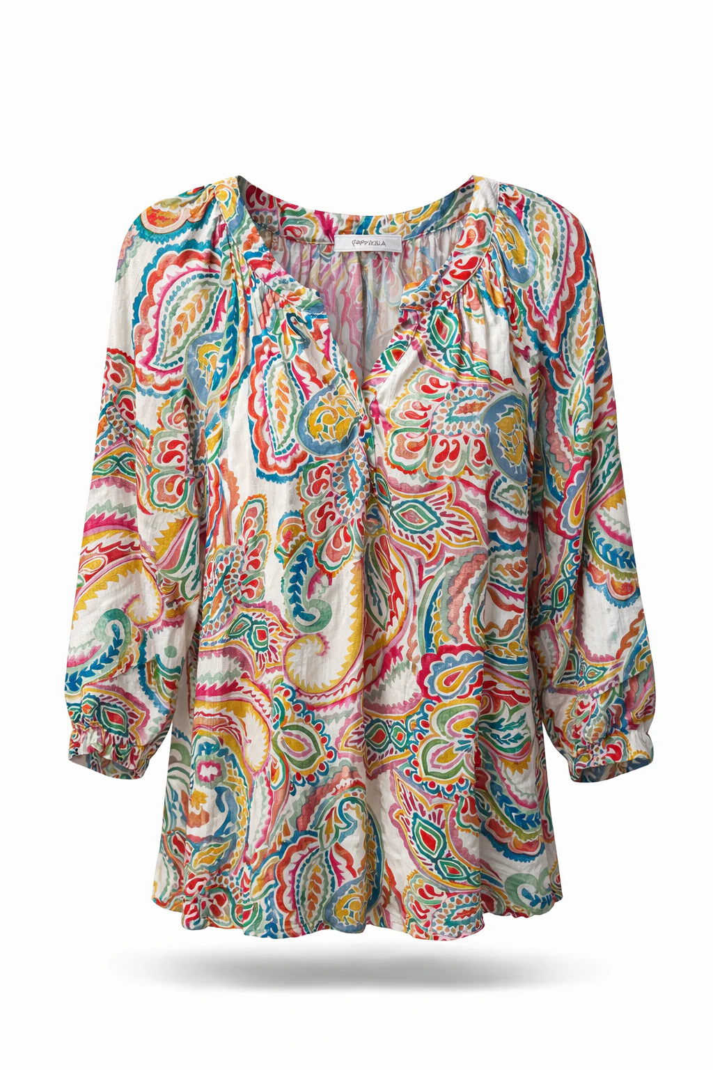 Blouse van viscose met paisleyprint - Image 10