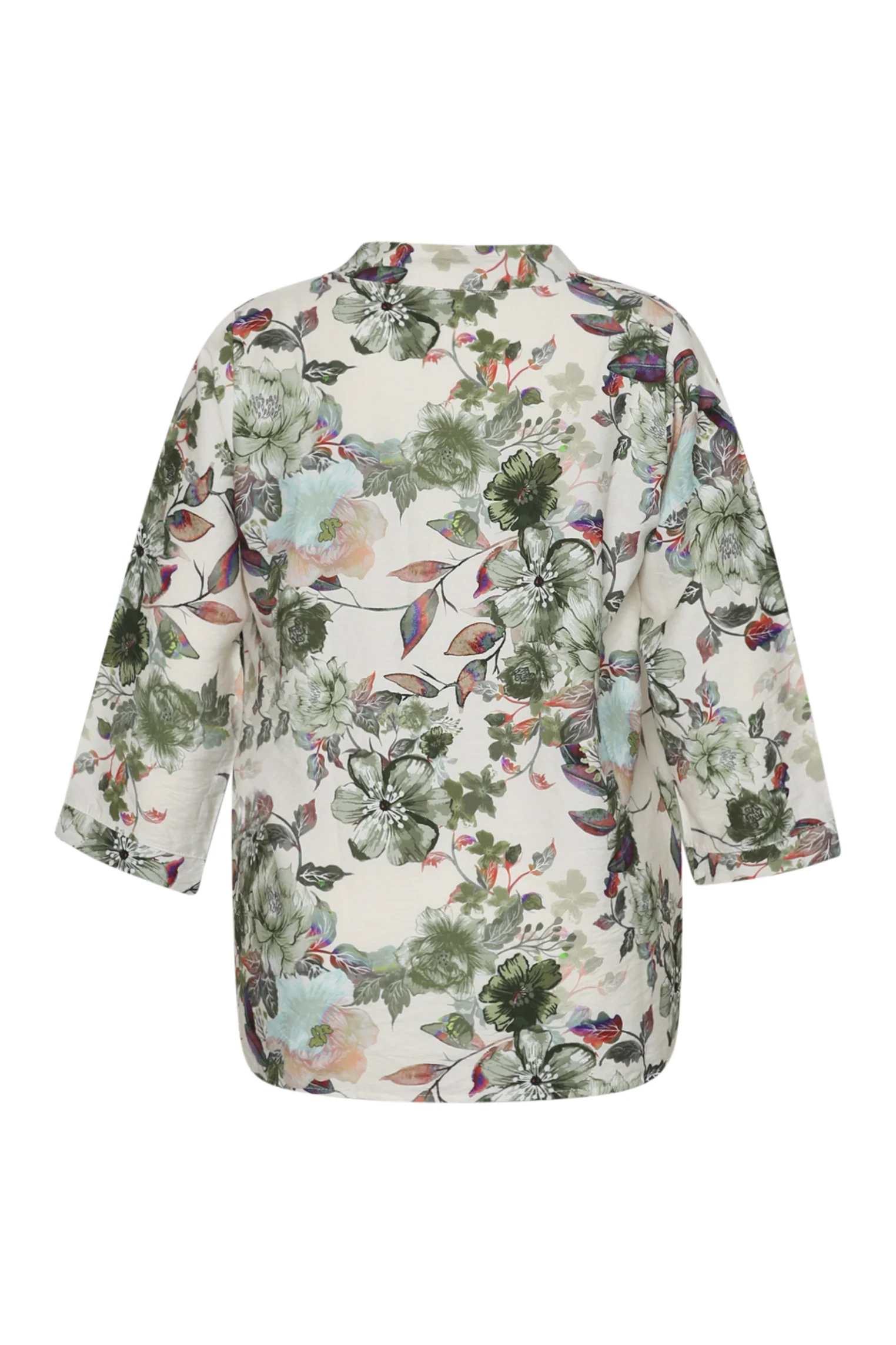 Blouse van bedrukt viscose met bloemenprint - Image 19