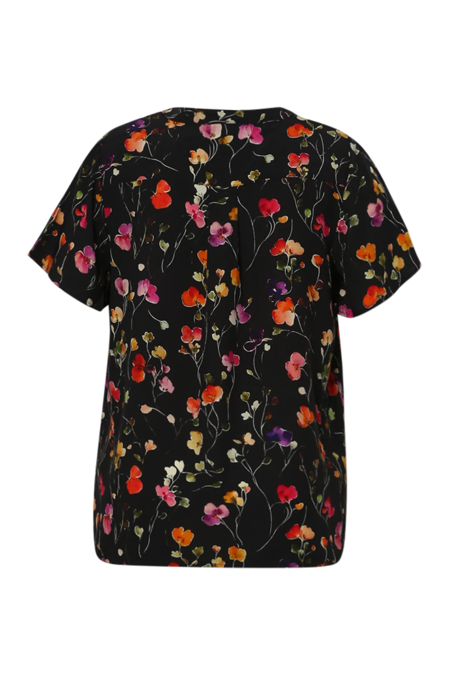 Bloes met bloemenprint van viscose - Image 22