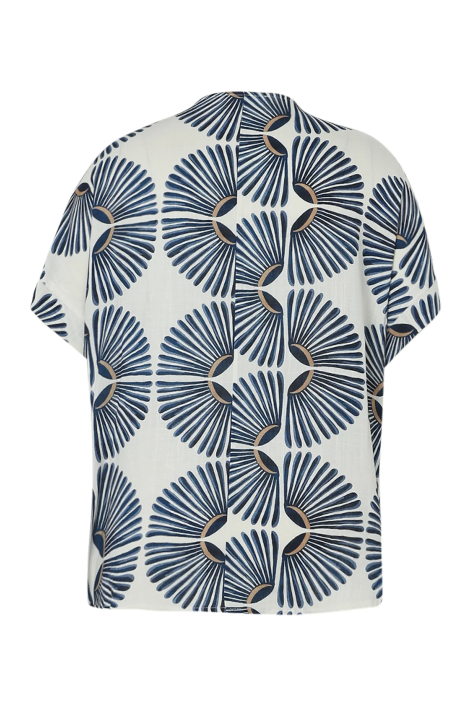 Tweeded bicolore viscose blouse - Image 11