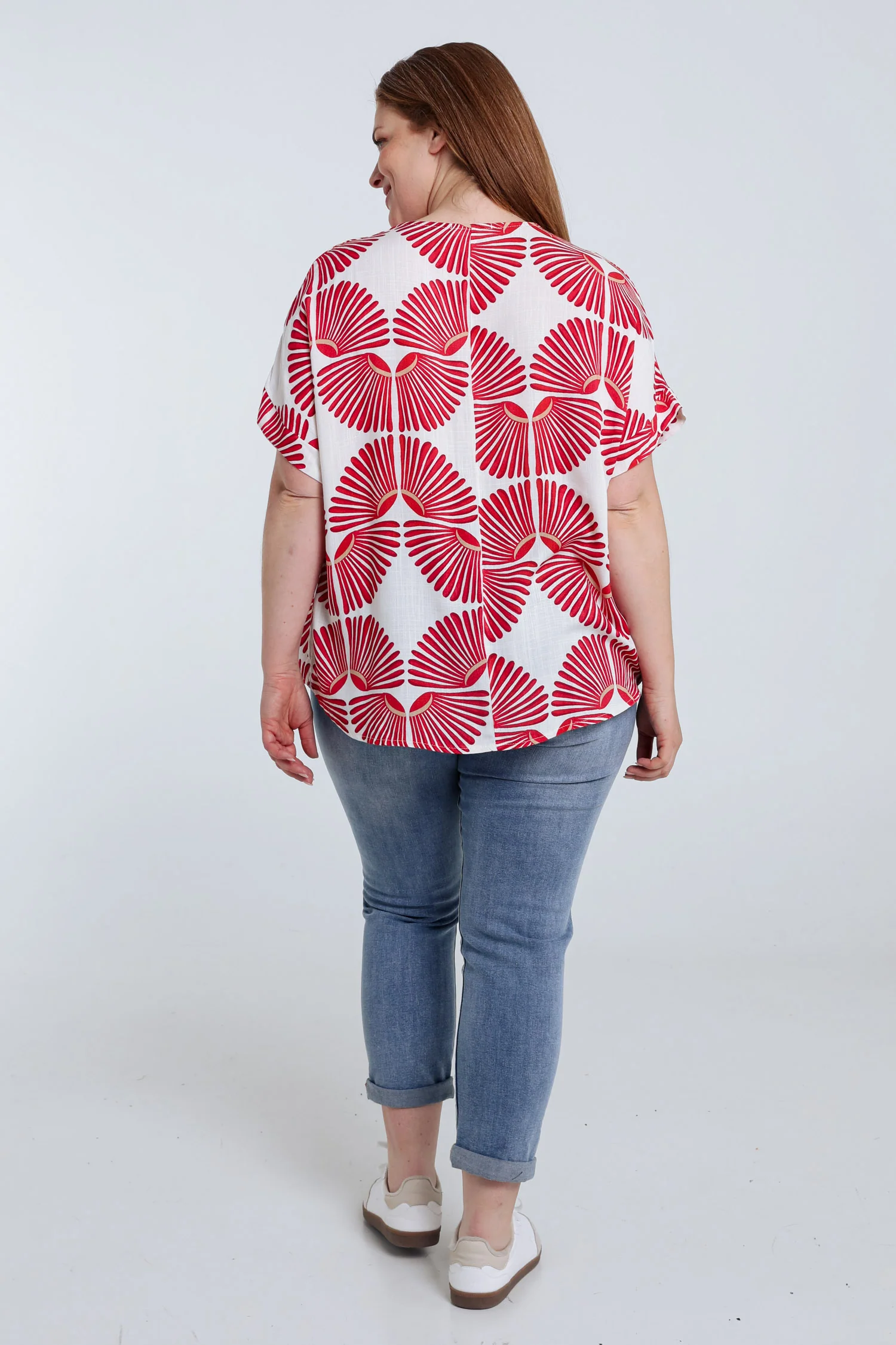Tweeded bicolore viscose blouse - Image 13