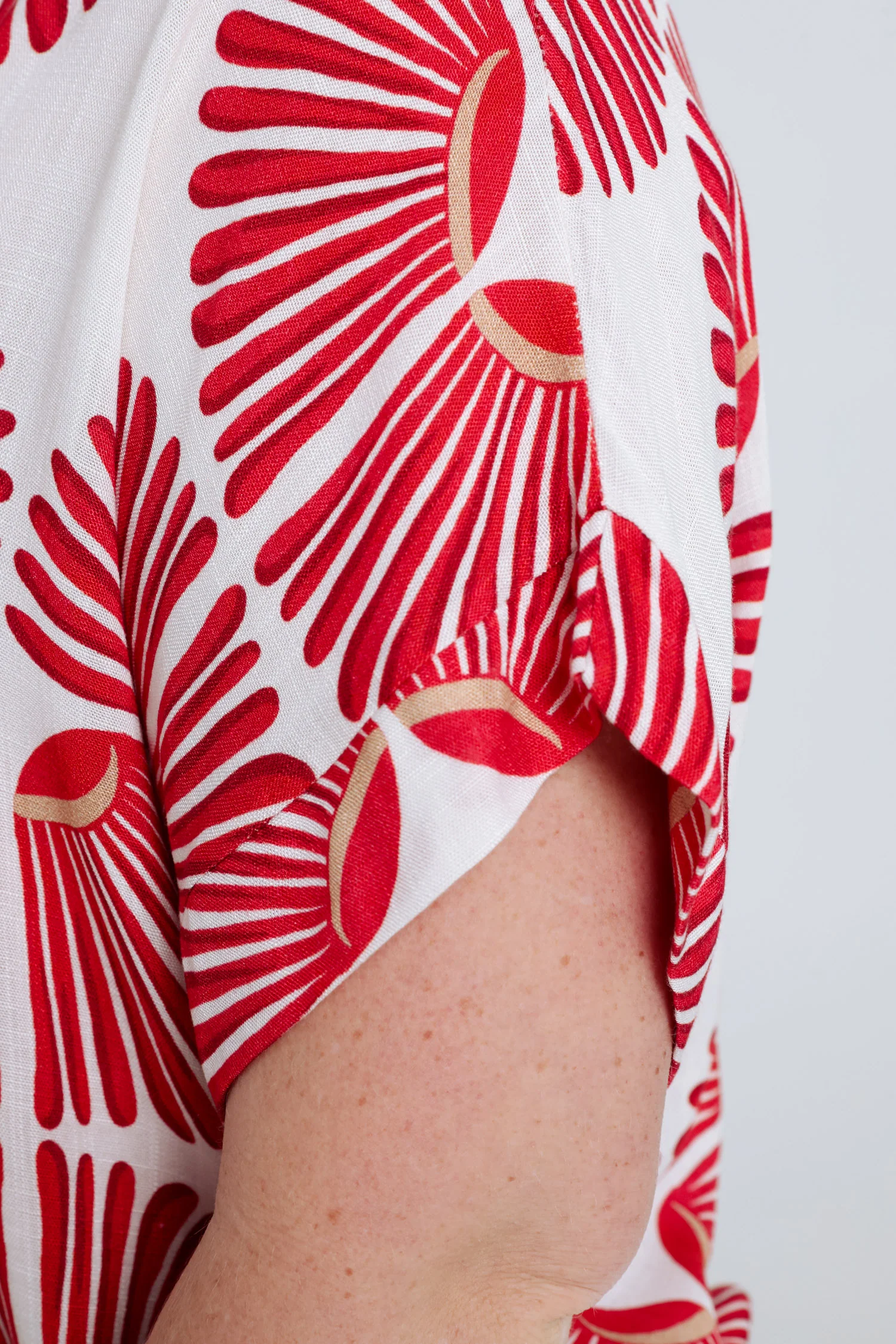 Tweeded bicolore viscose blouse - Image 15