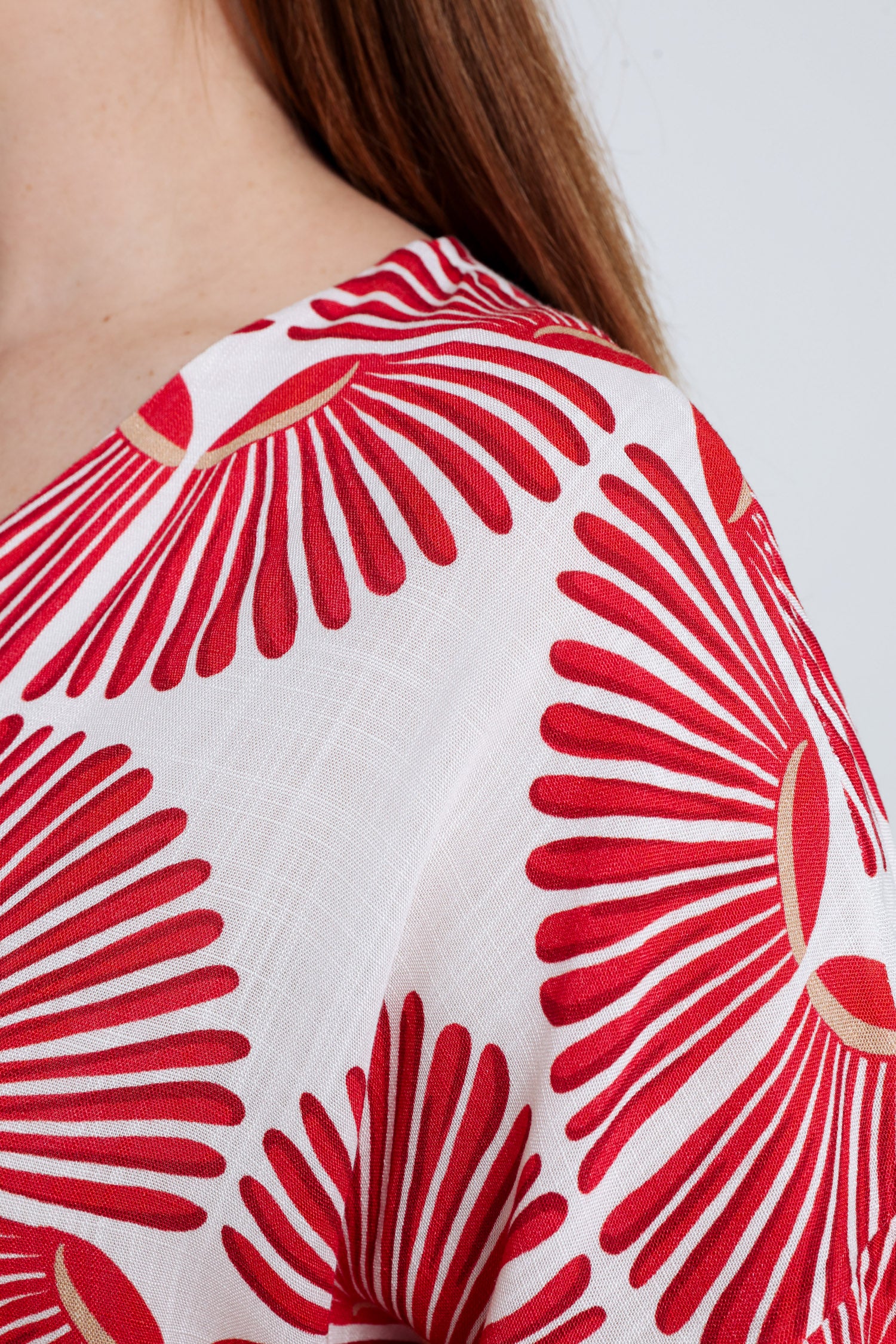 Tweeded bicolore viscose blouse - Image 16