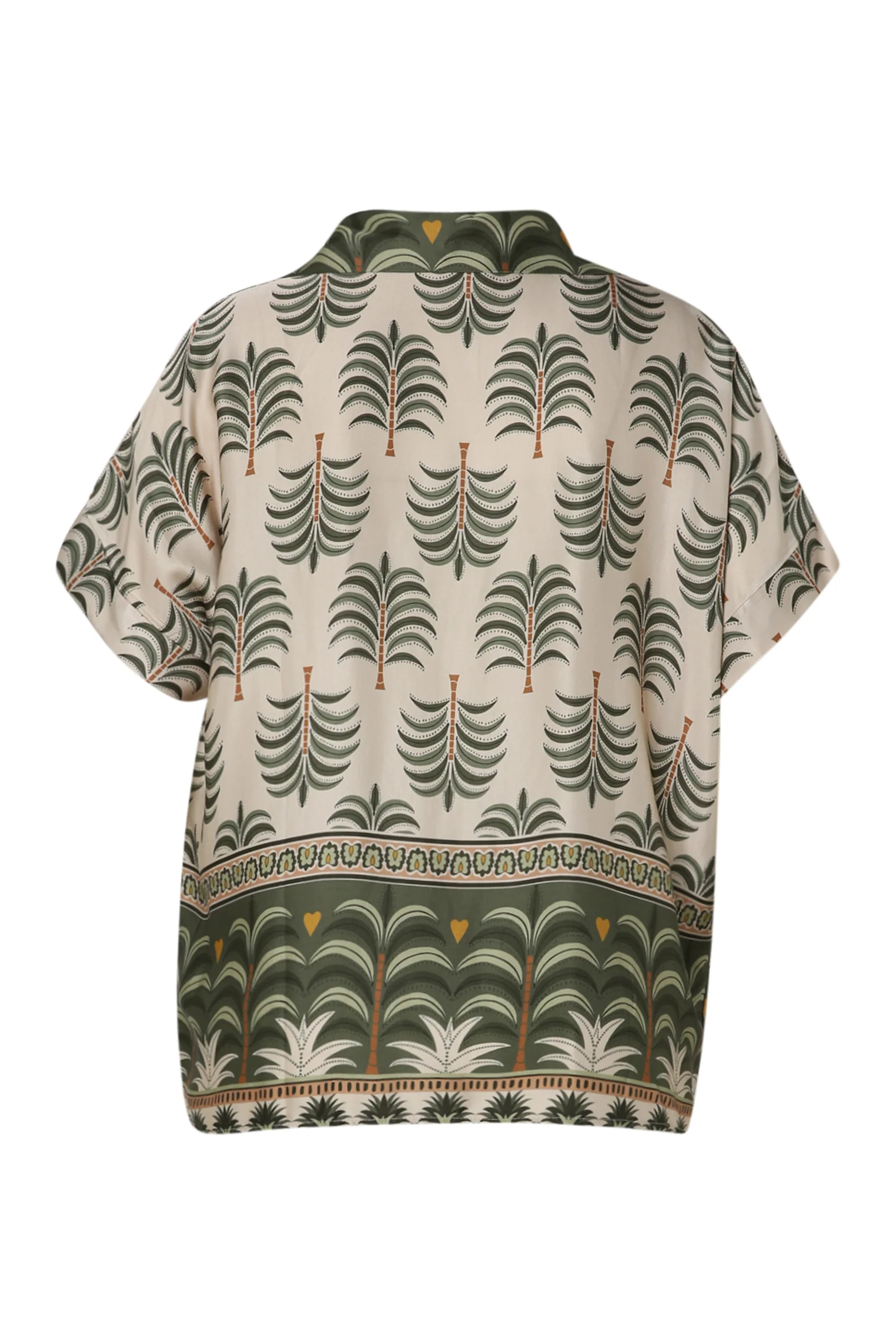 Blouse van viscose met palmprint - Image 11