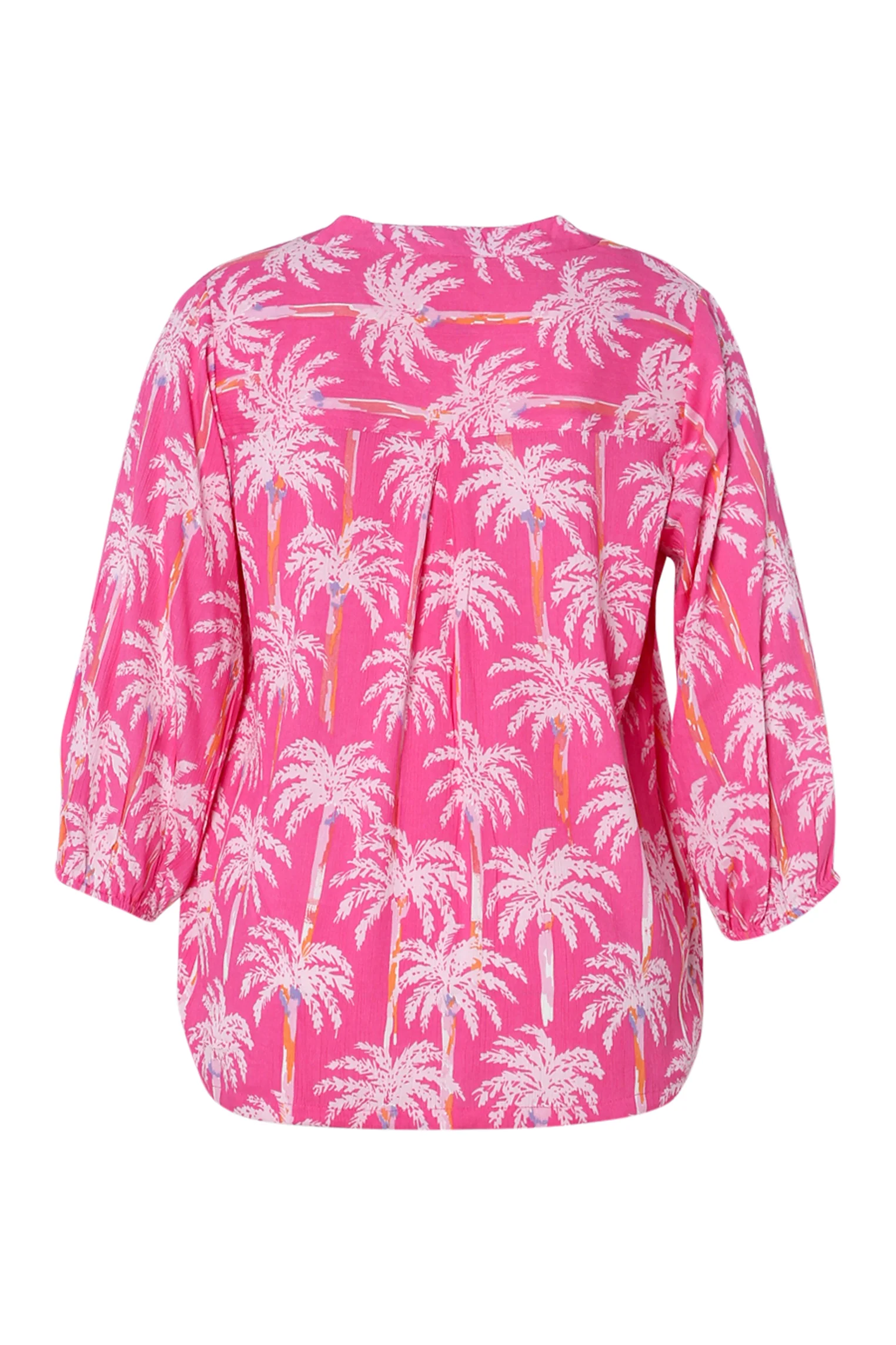 Blouse van viscose met palmprint - Image 11