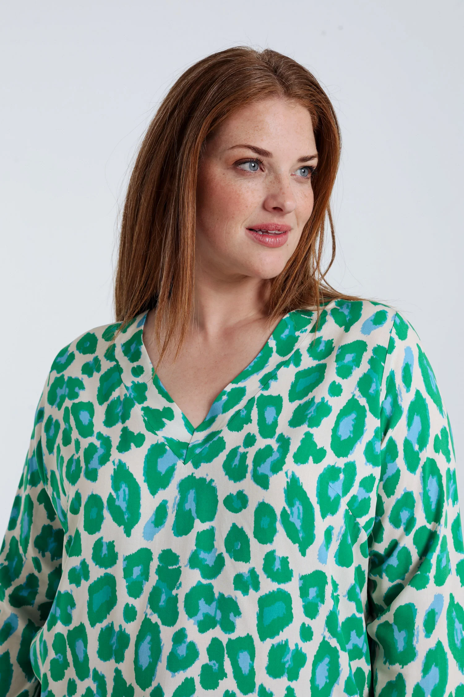 Blouse van viscose met dierenprint - Image 16