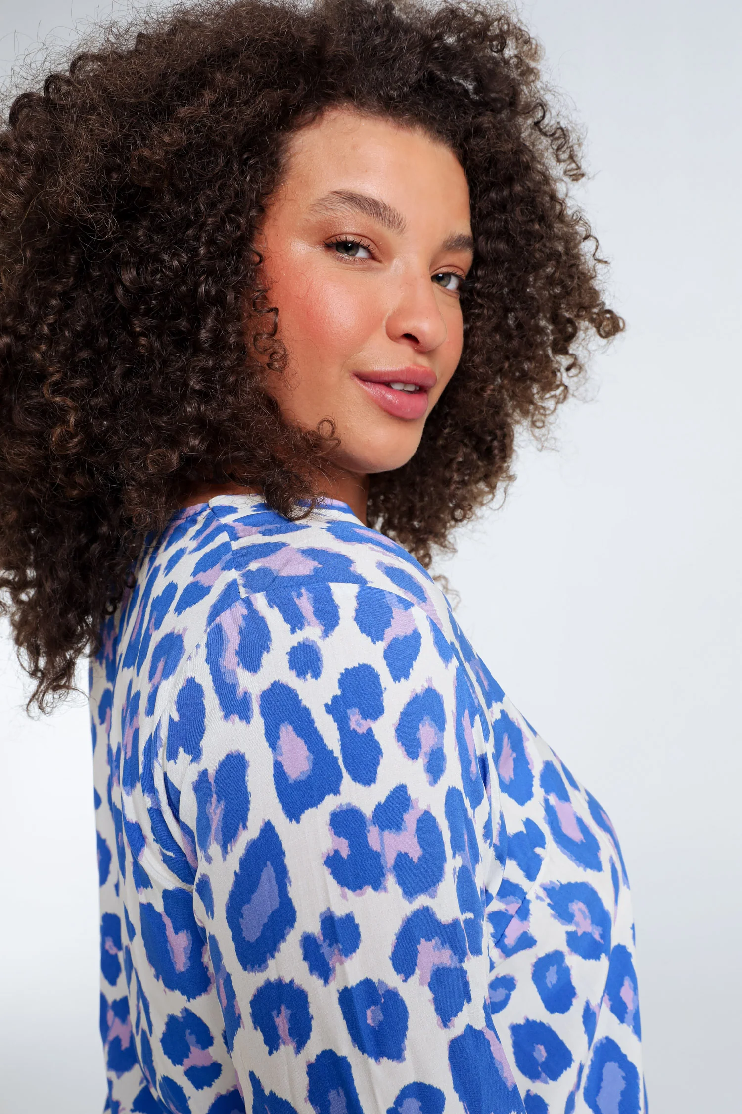 Blouse van viscose met dierenprint - Image 25