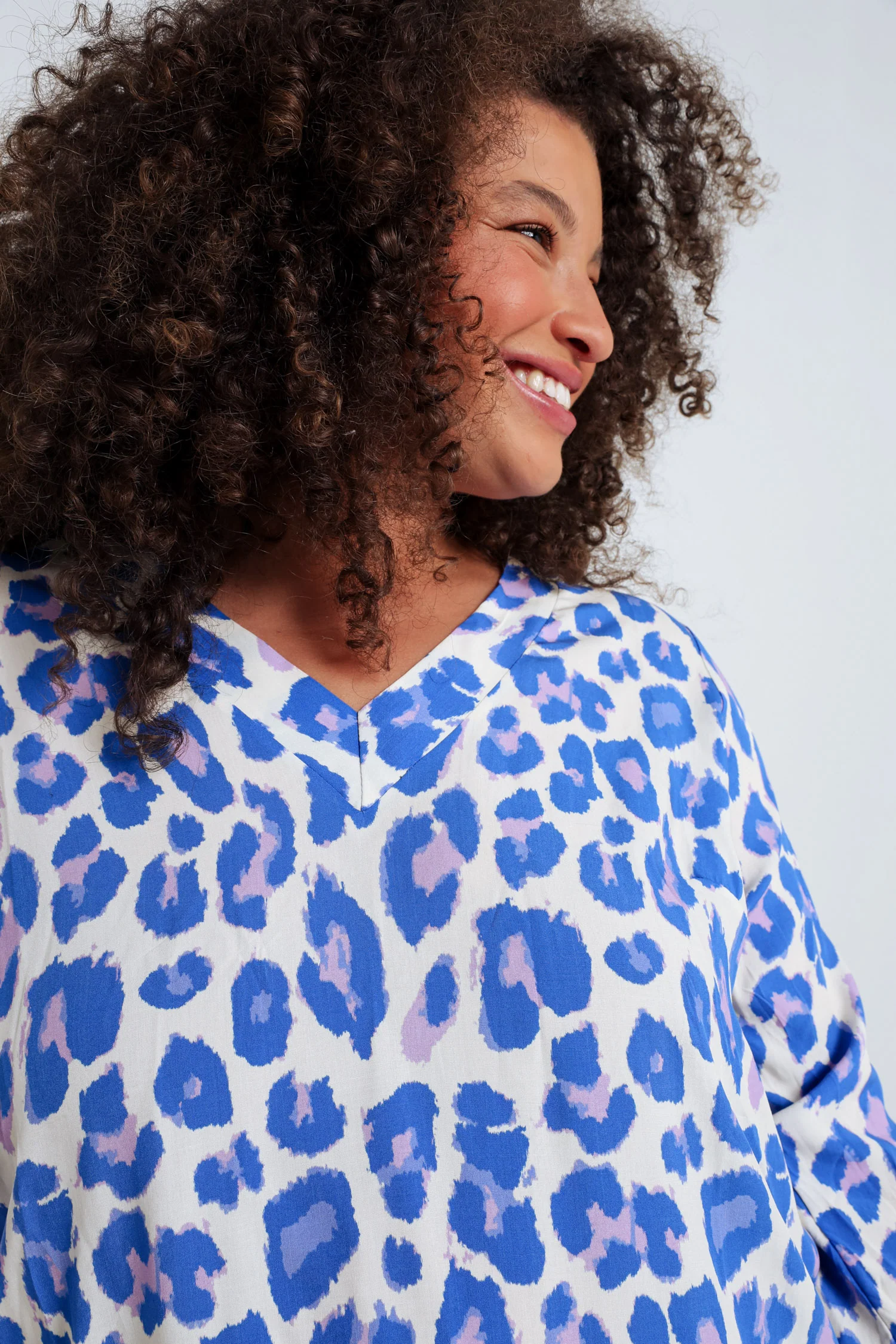 Blouse van viscose met dierenprint - Image 27