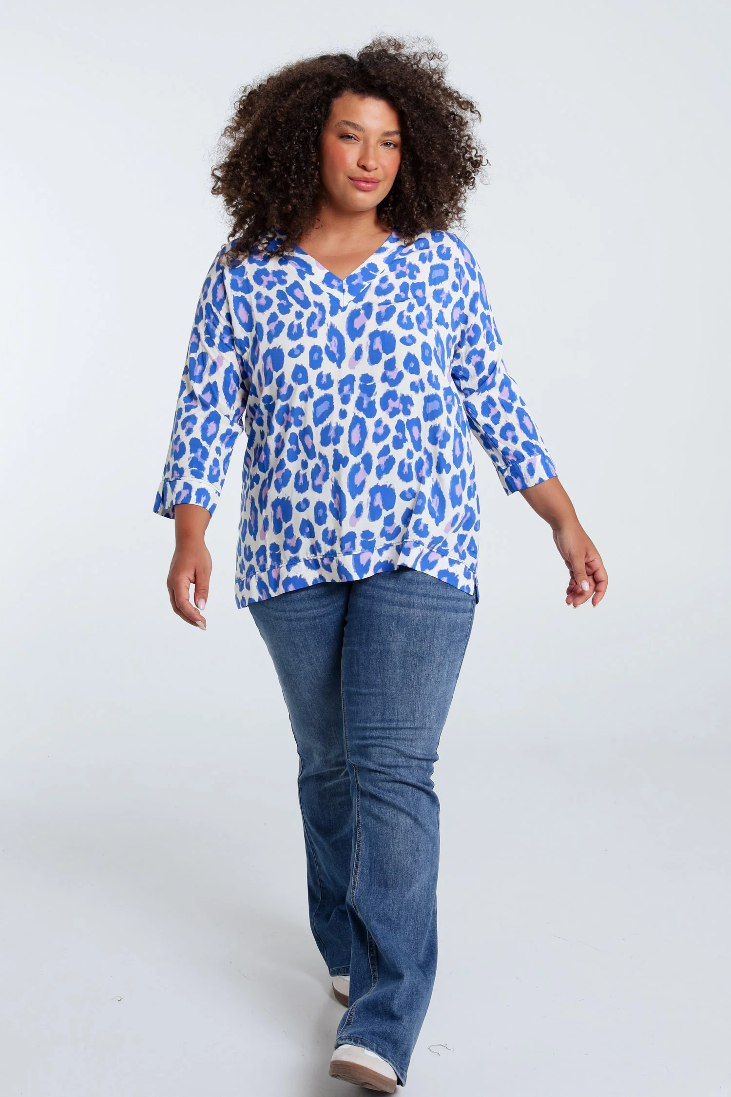 Blouse van viscose met dierenprint - Image 31