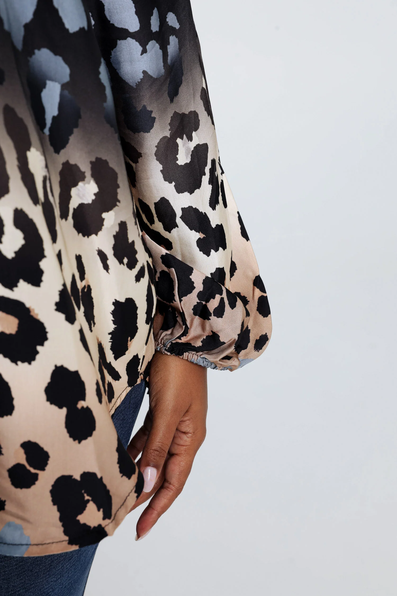 Viscose blouse met dierenprint - Image 5