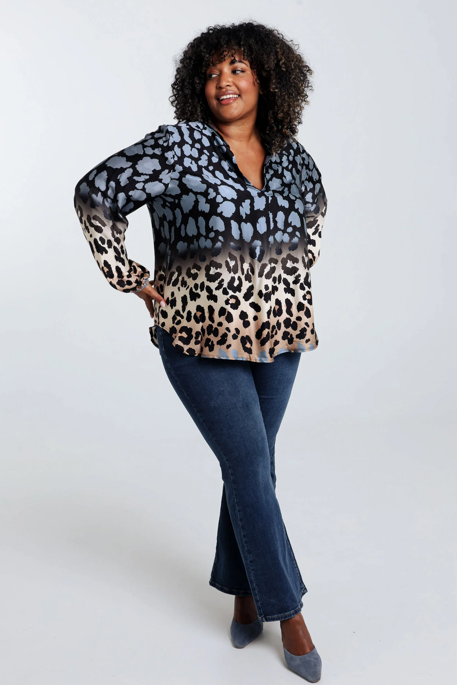 Viscose blouse met dierenprint - Image 7