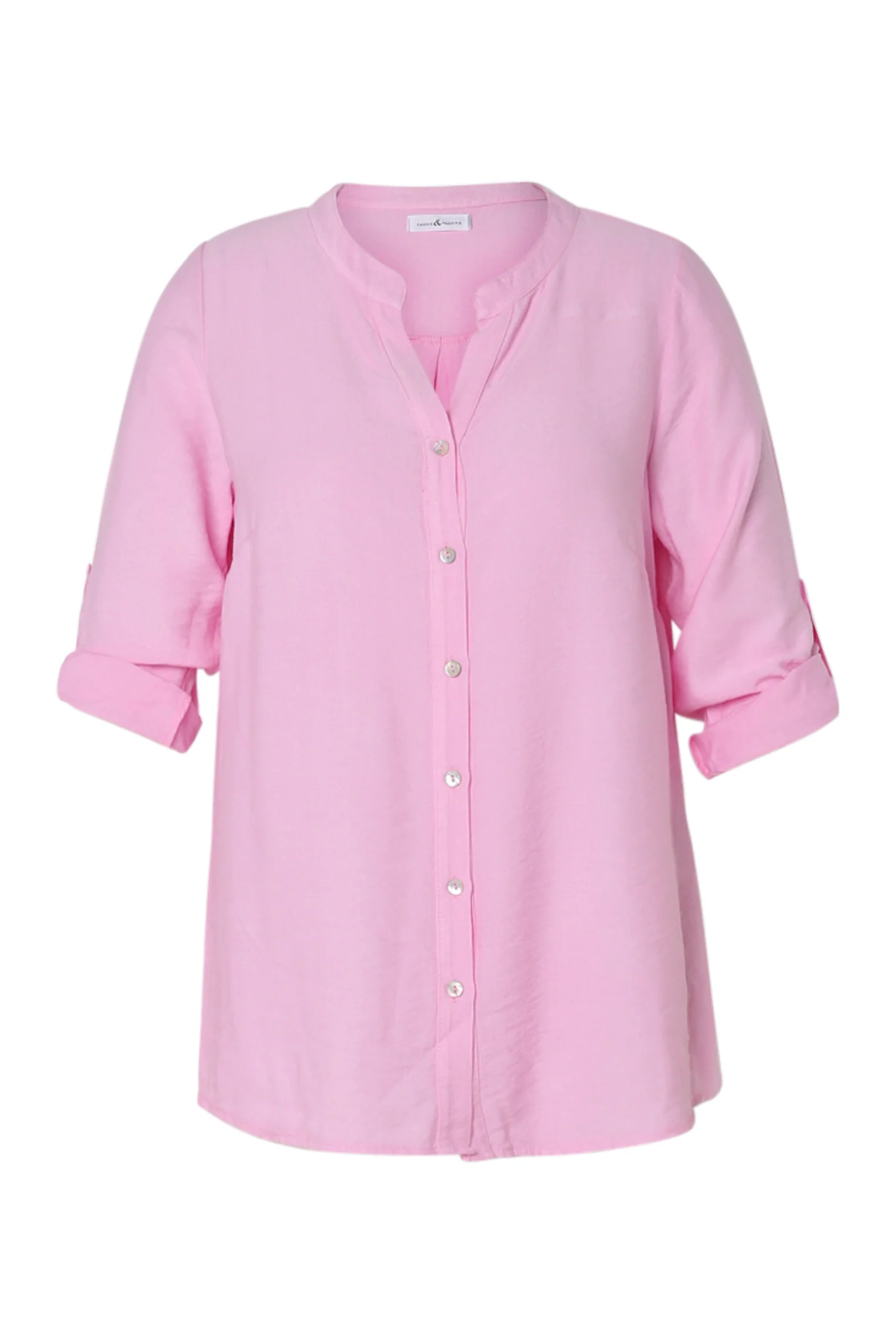 Blouse van viscose effen - Image 10