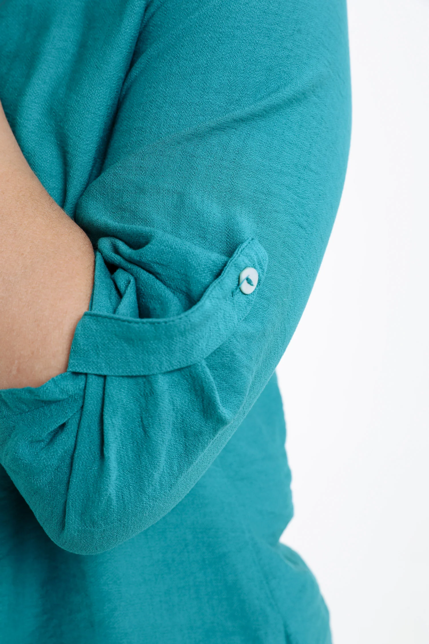 Blouse van viscose effen - Image 14