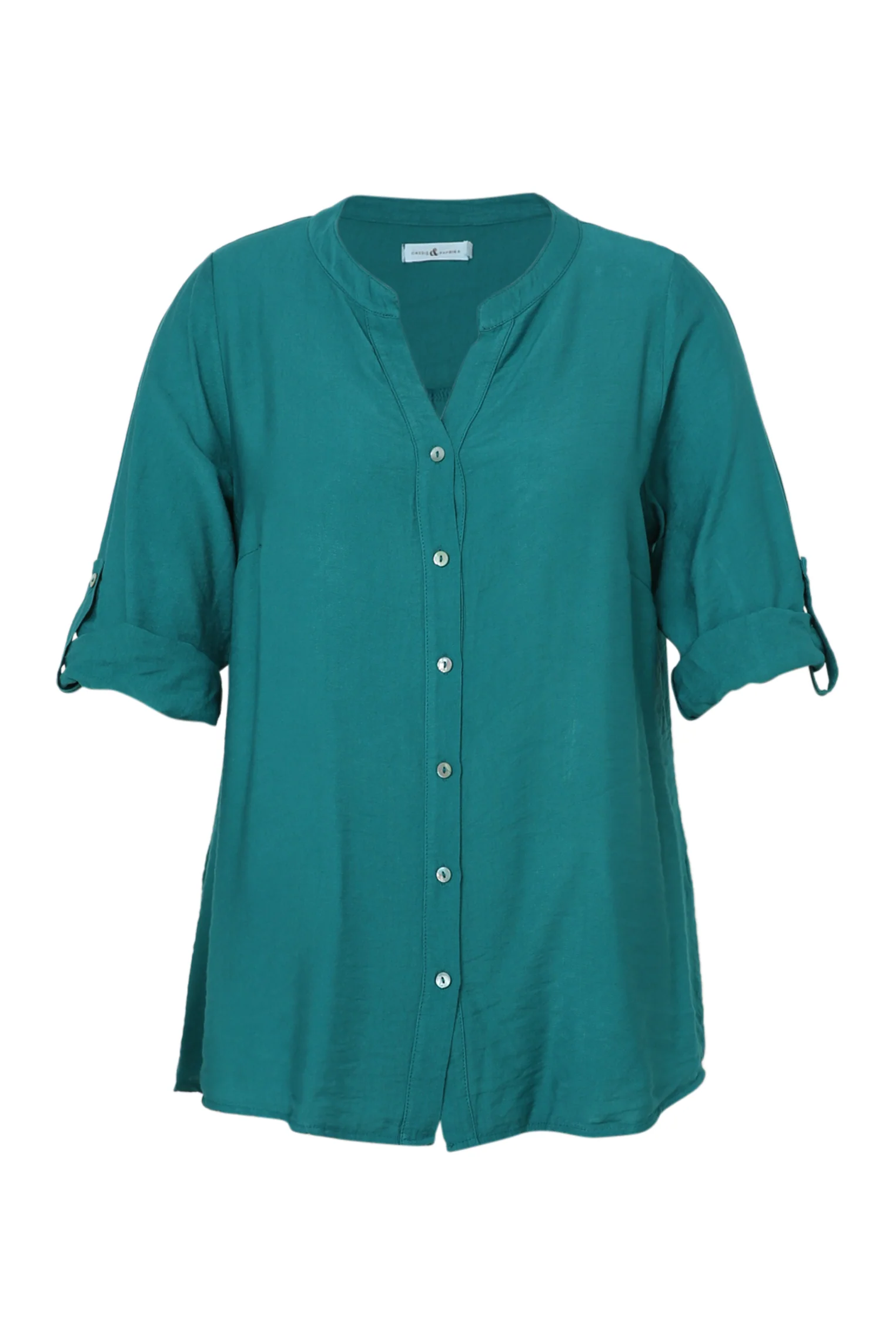 Blouse van viscose effen - Image 21