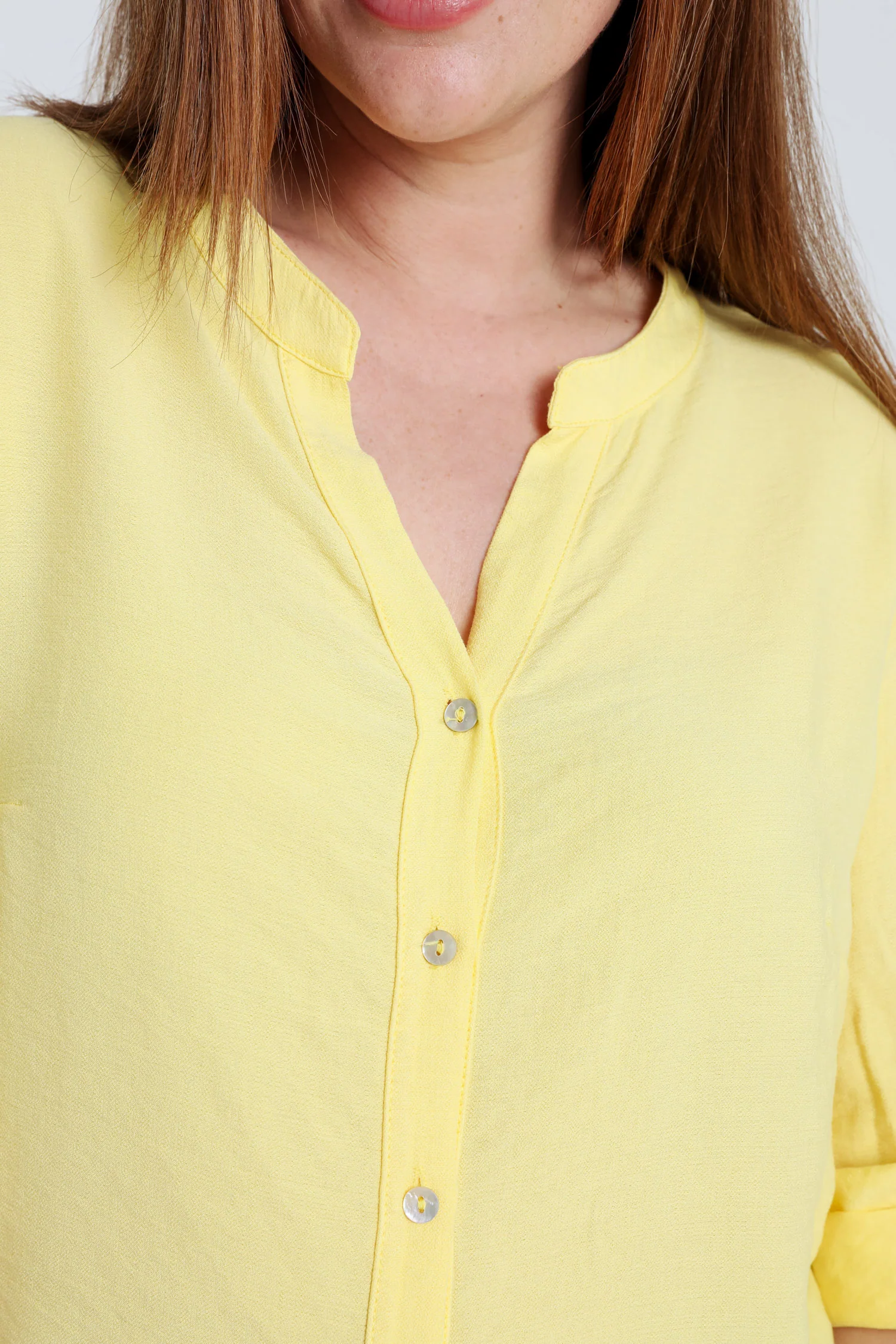 Blouse van viscose effen - Image 26