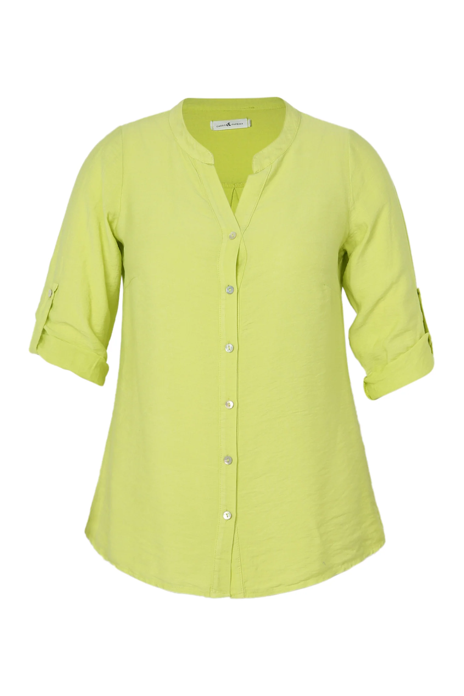 Blouse van viscose effen - Image 43