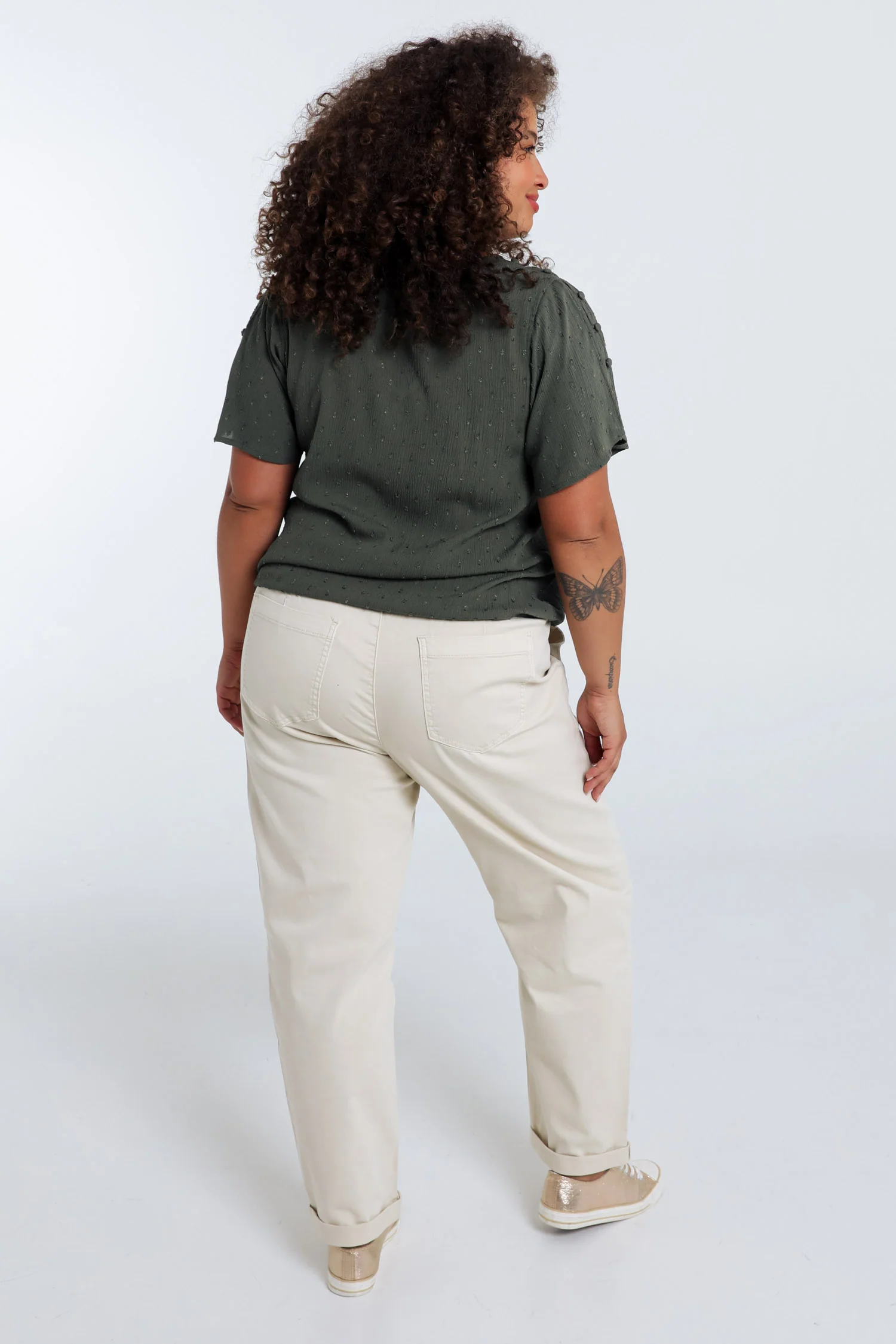 Effen viscose blouse - Image 13