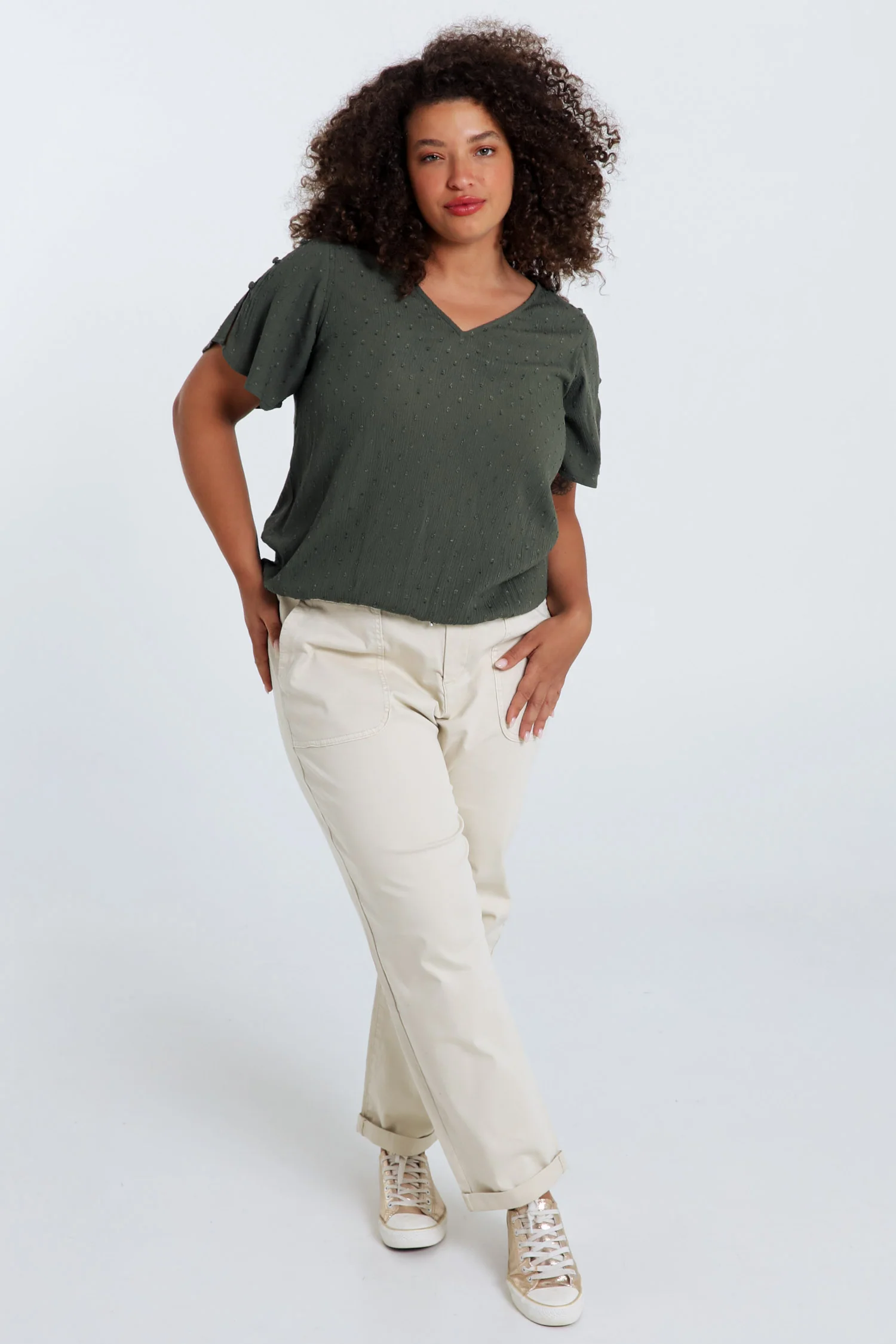 Effen viscose blouse - Image 20
