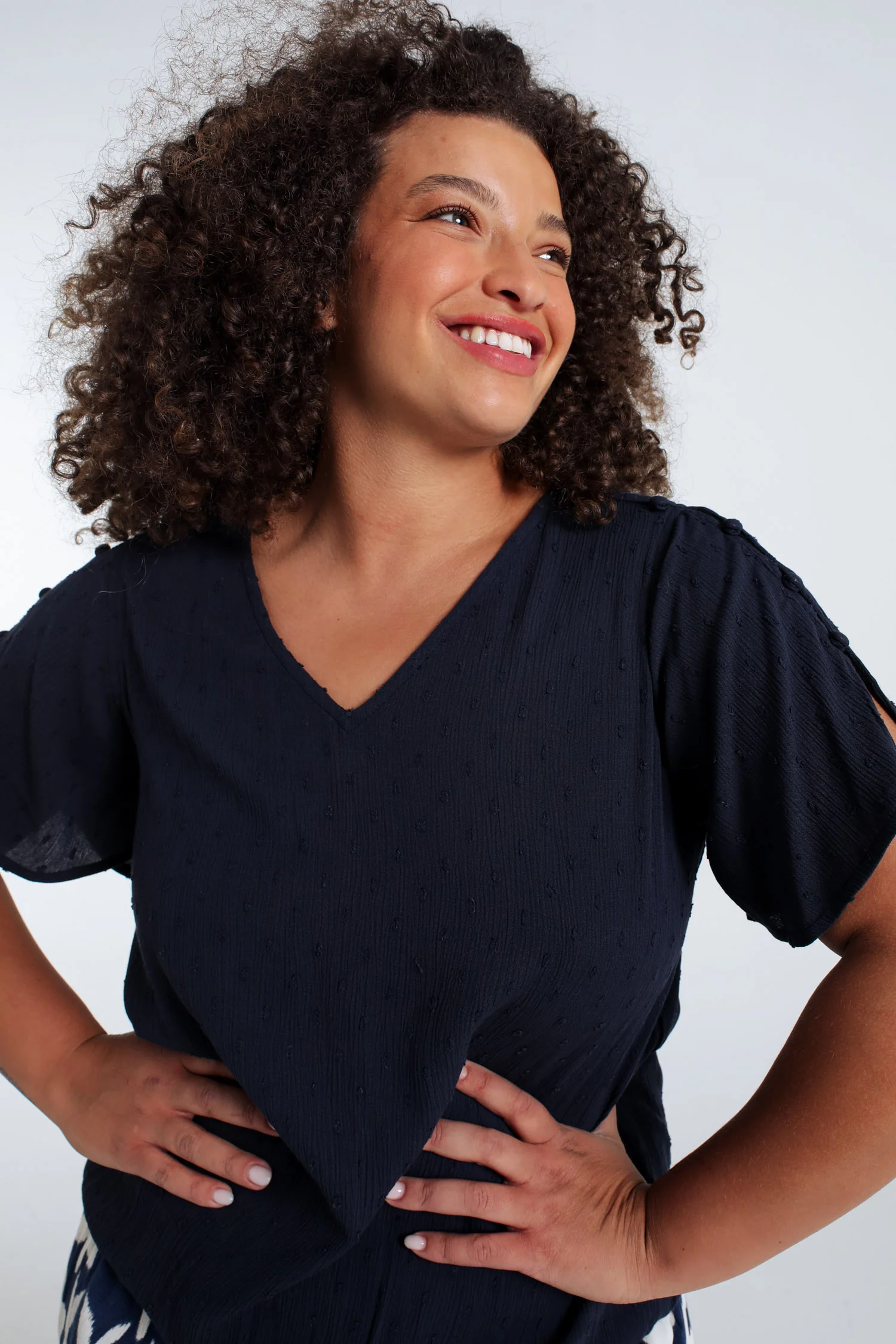 Effen viscose blouse - Image 3