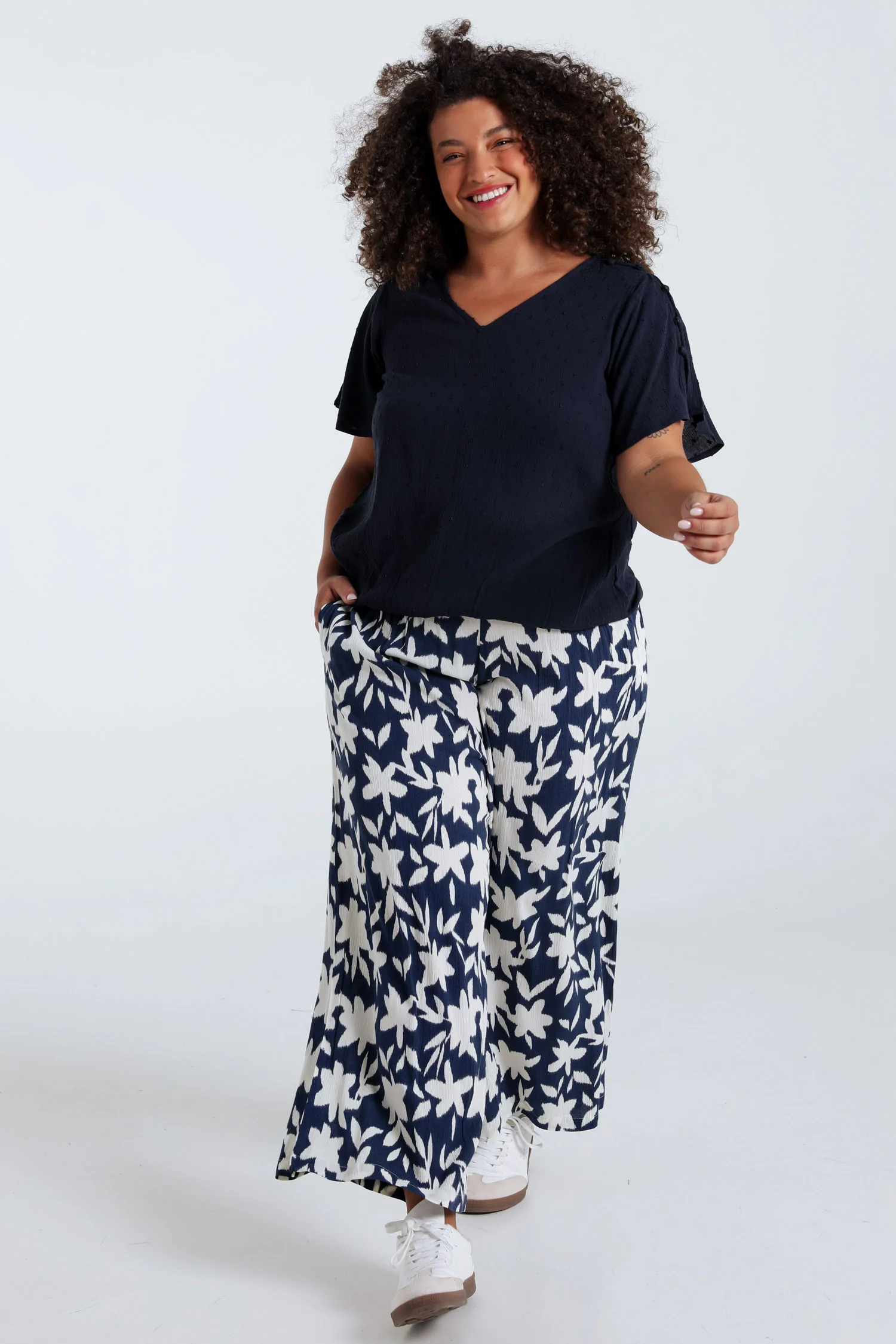 Effen viscose blouse - Image 8