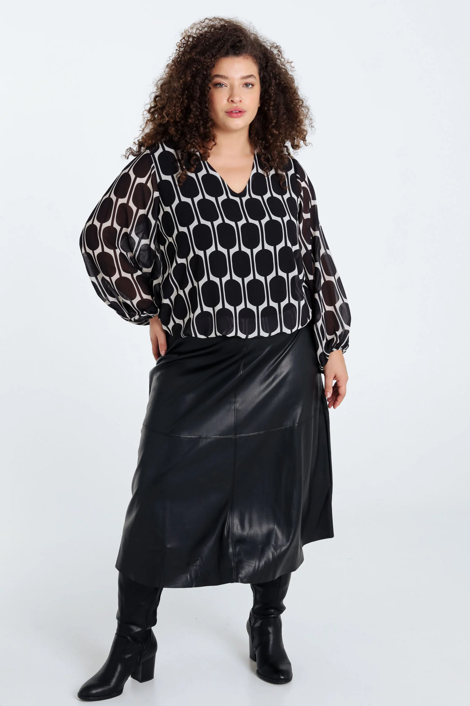 Blouse met grafische print - Image 18