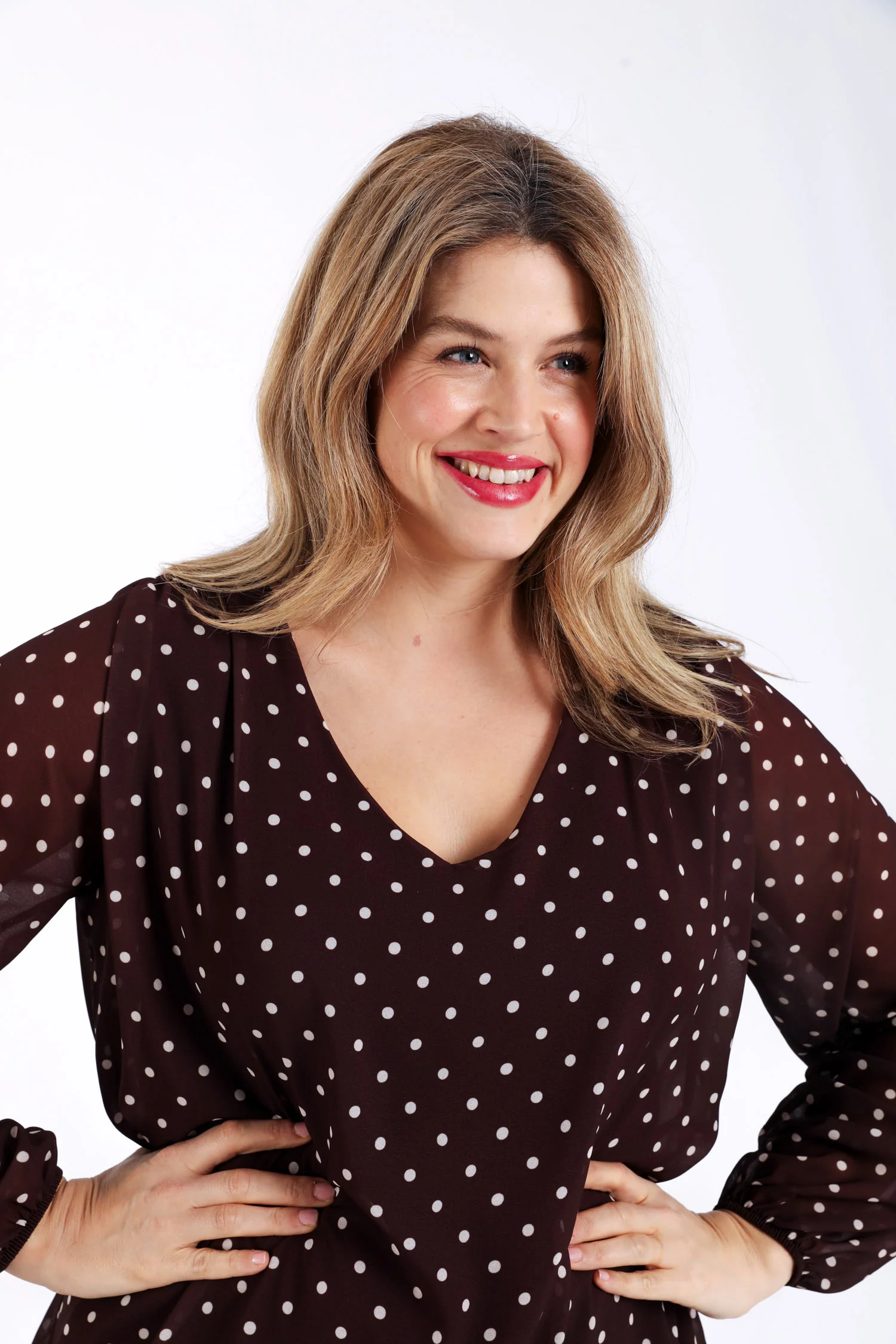Blouse met stippenprint - Image 3