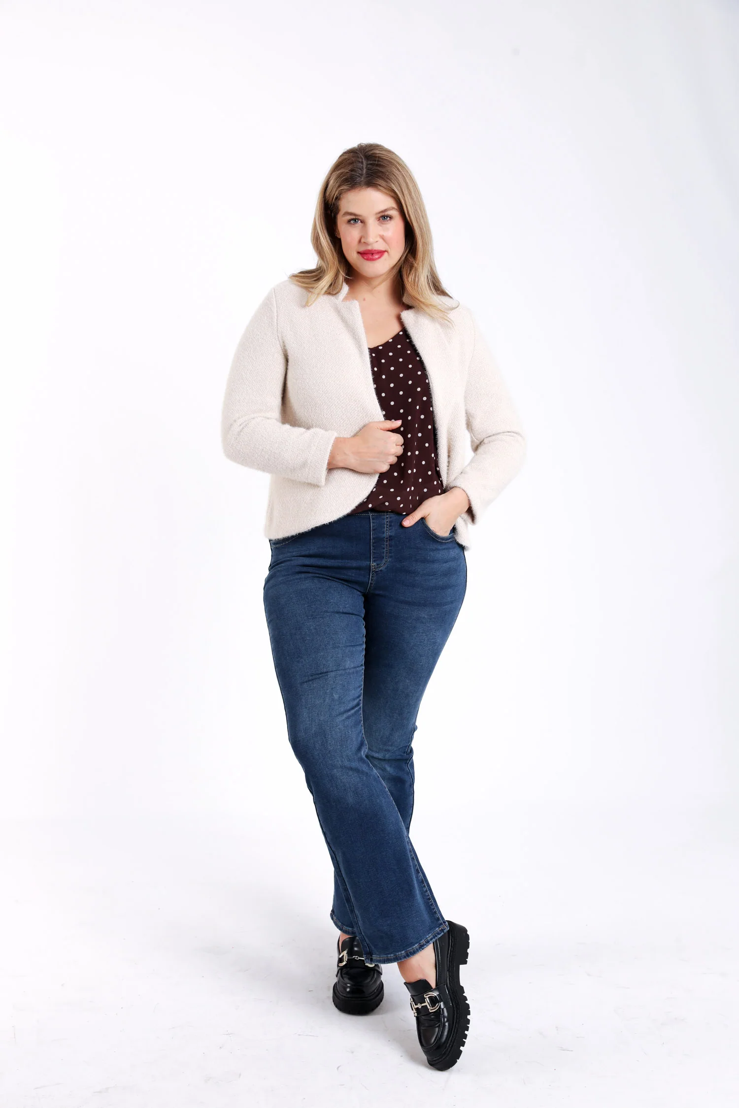 Blouse met stippenprint - Image 8