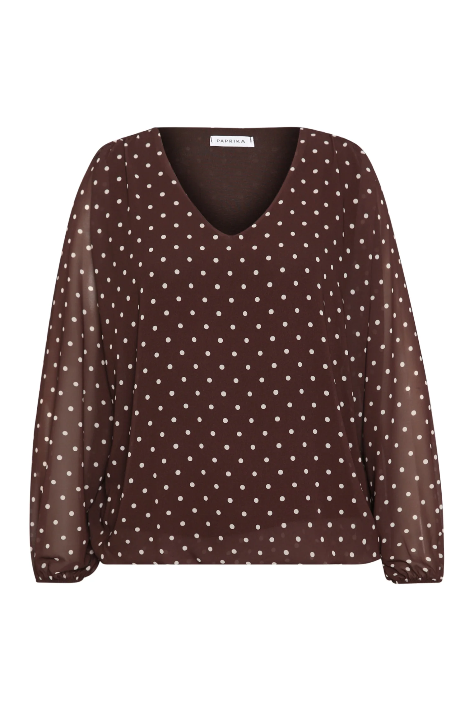 Blouse met stippenprint - Image 9