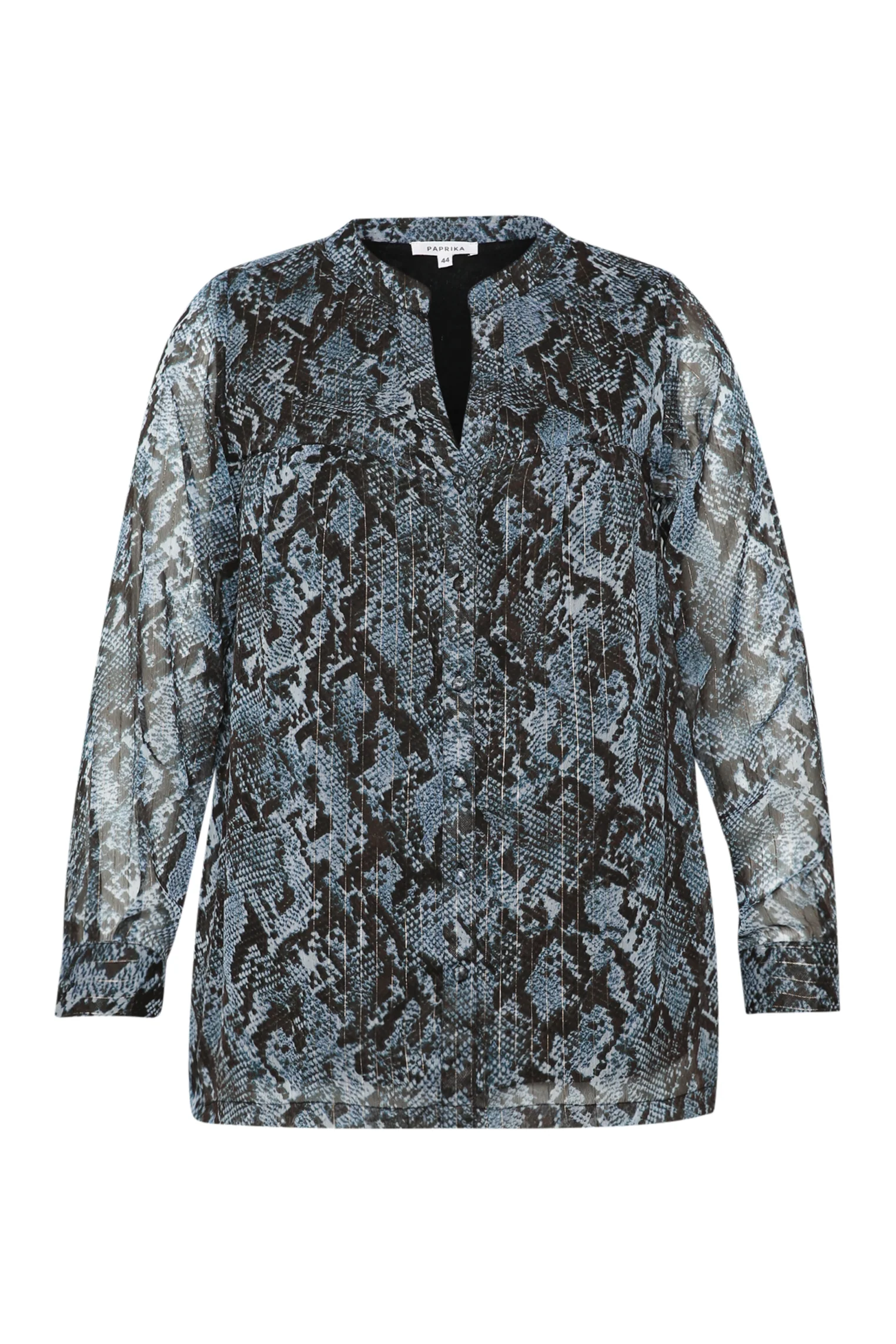 Blouse met slangenprint en lurex - Image 16