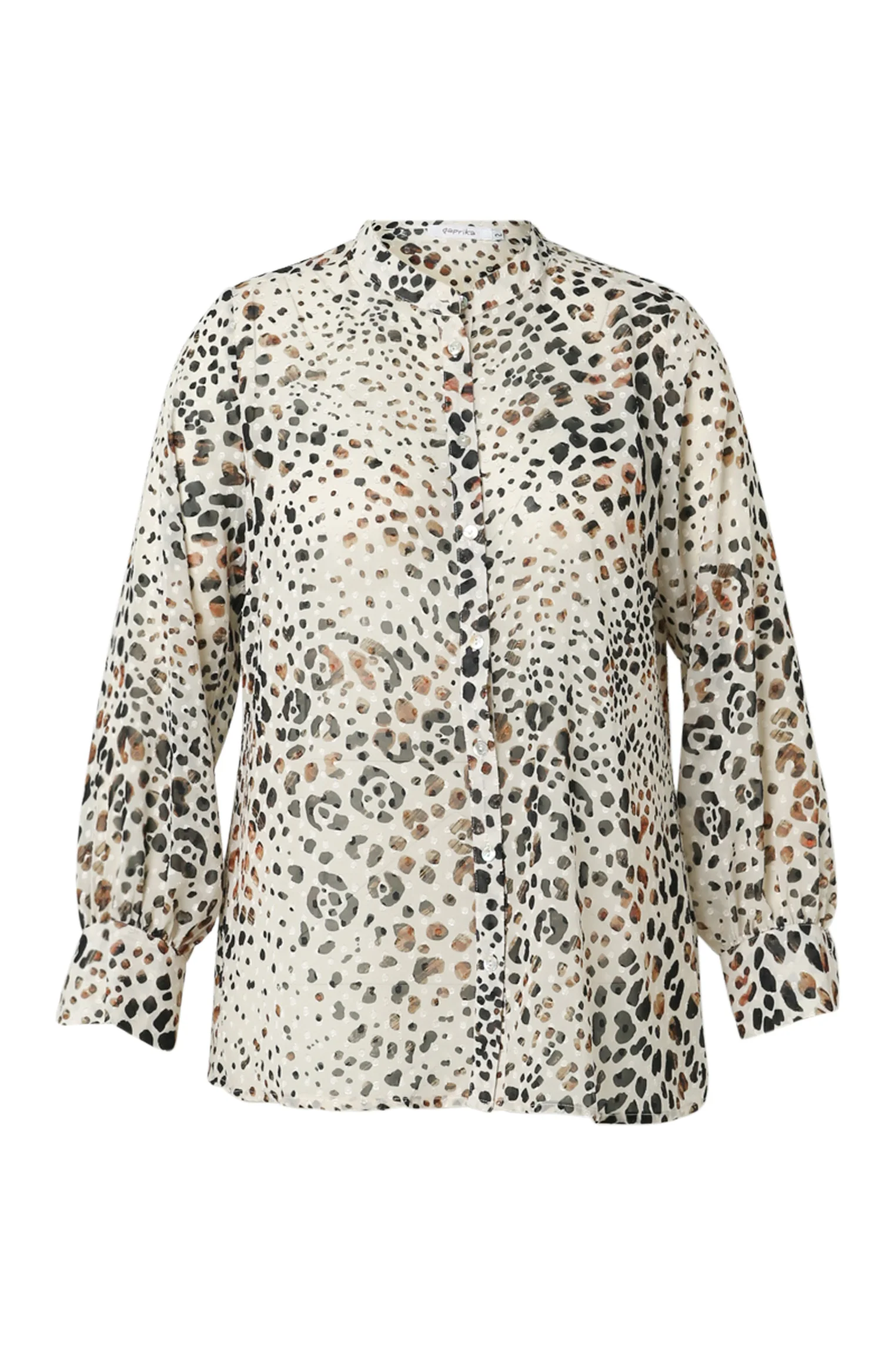 Losse blouse met dierenhuidmotief - Image 10