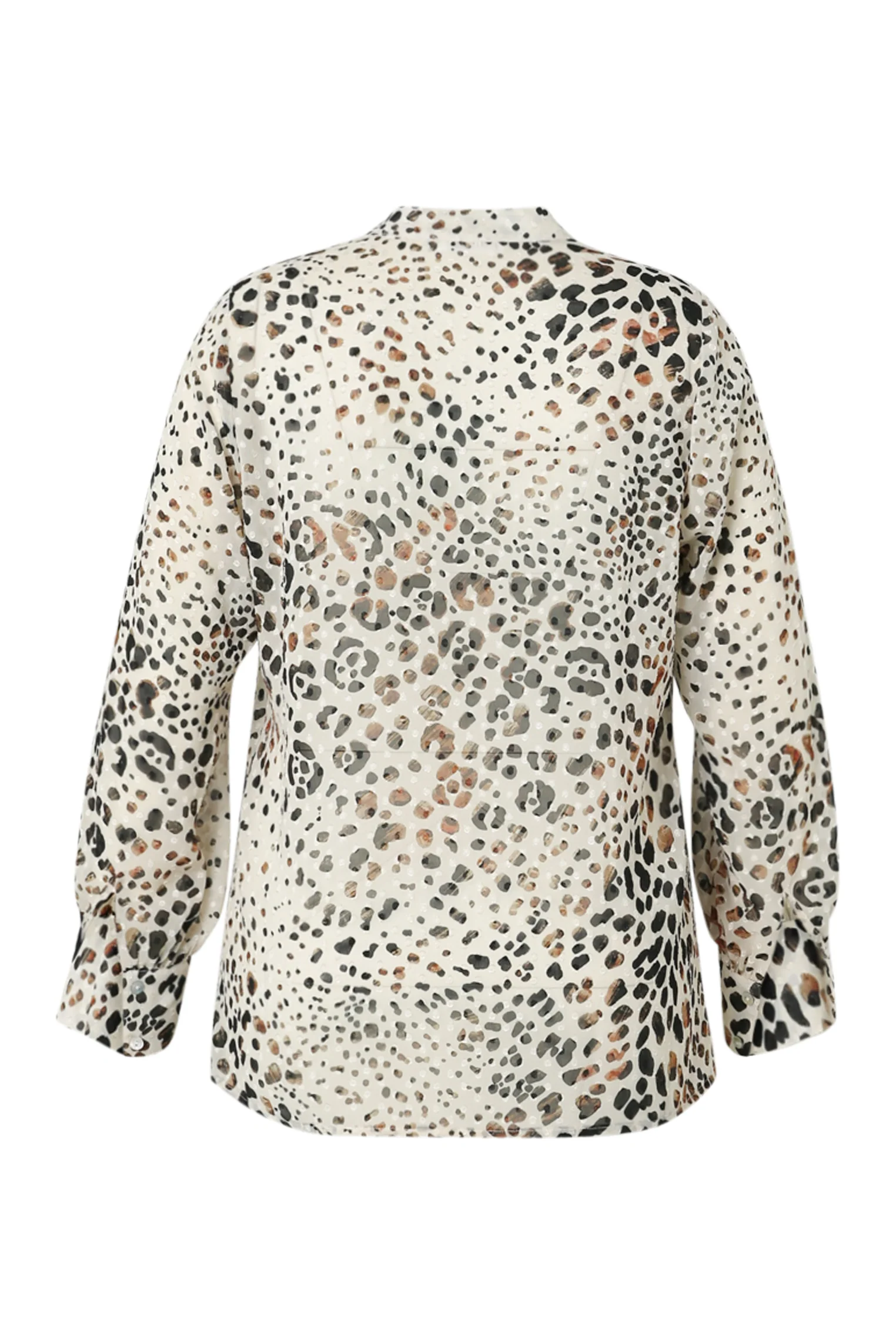 Losse blouse met dierenhuidmotief - Image 11