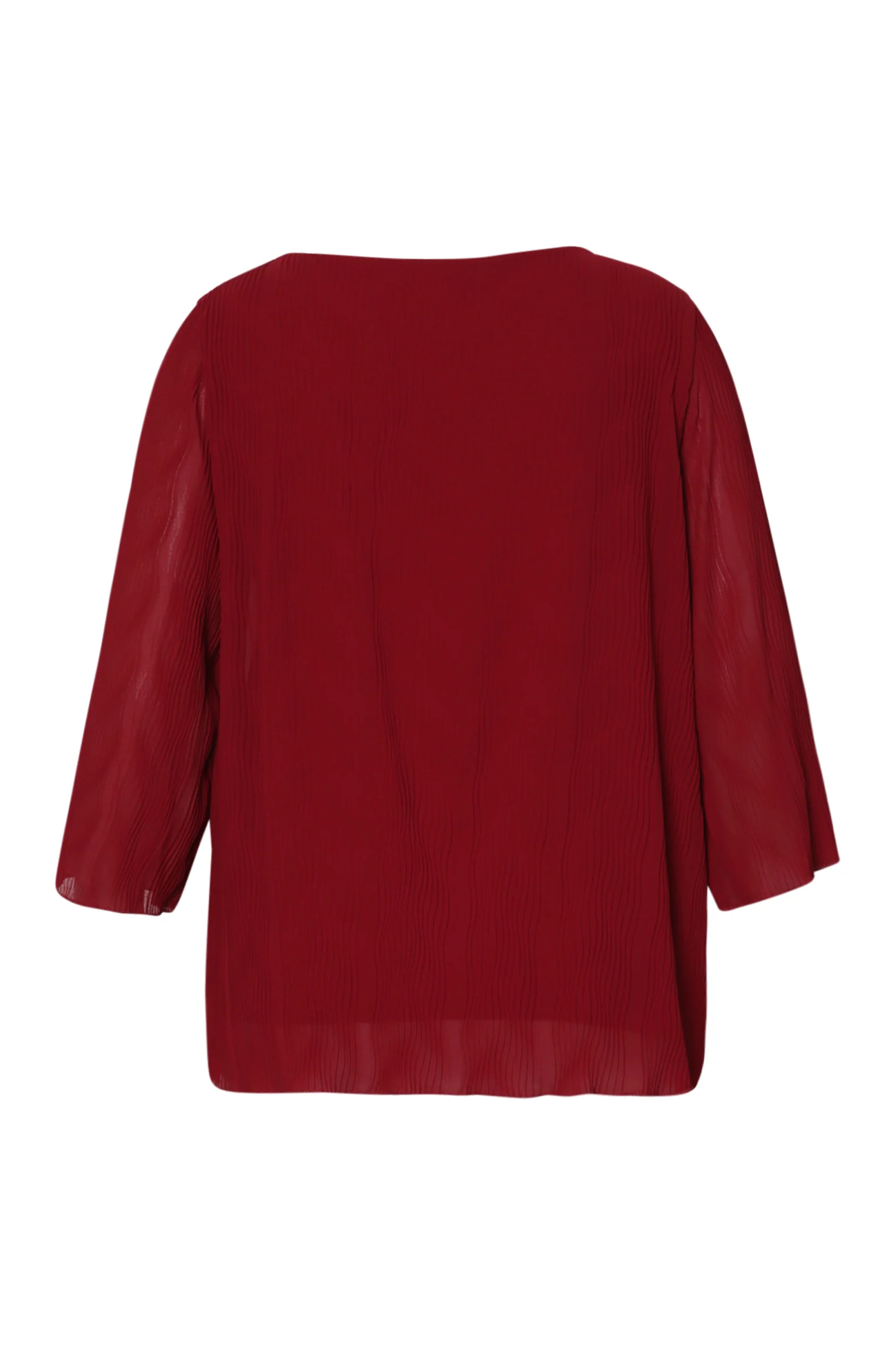 Effen geplooide blouse - Image 8
