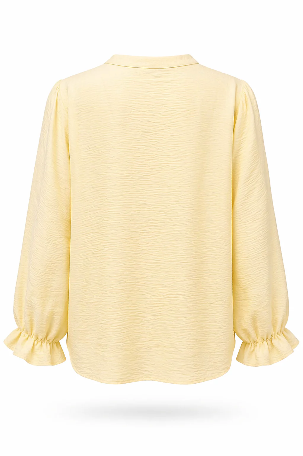Effen blouse met ruches - Image 11
