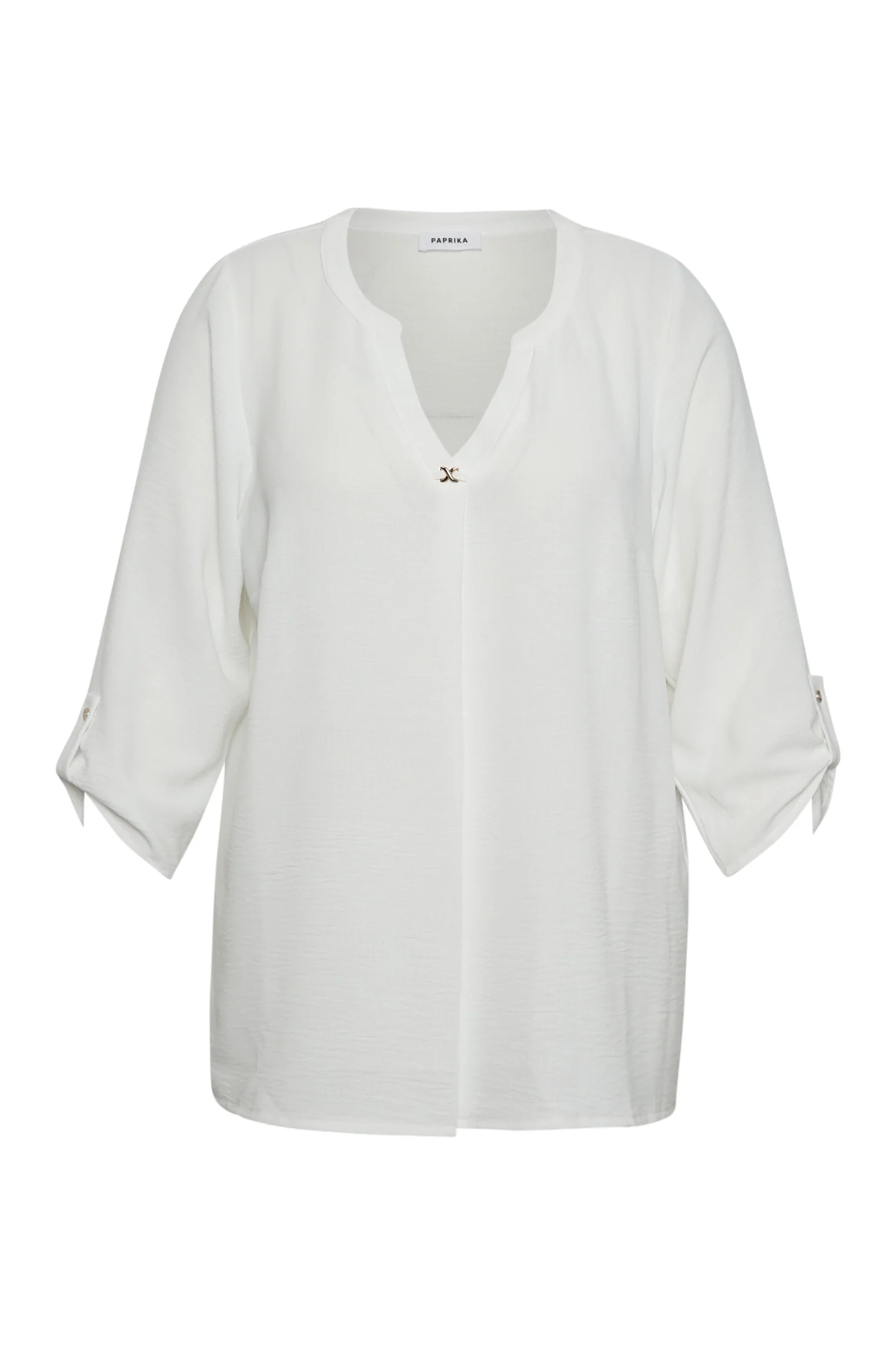 Effen blouse met sieraden detail - Image 10