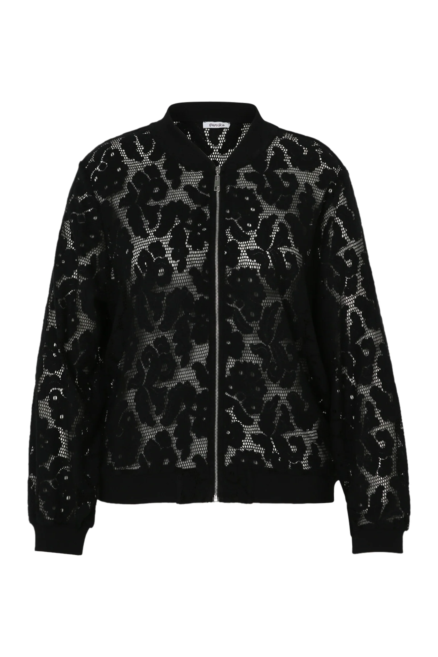 Bomberjack van mesh met bloemenprint - Image 10
