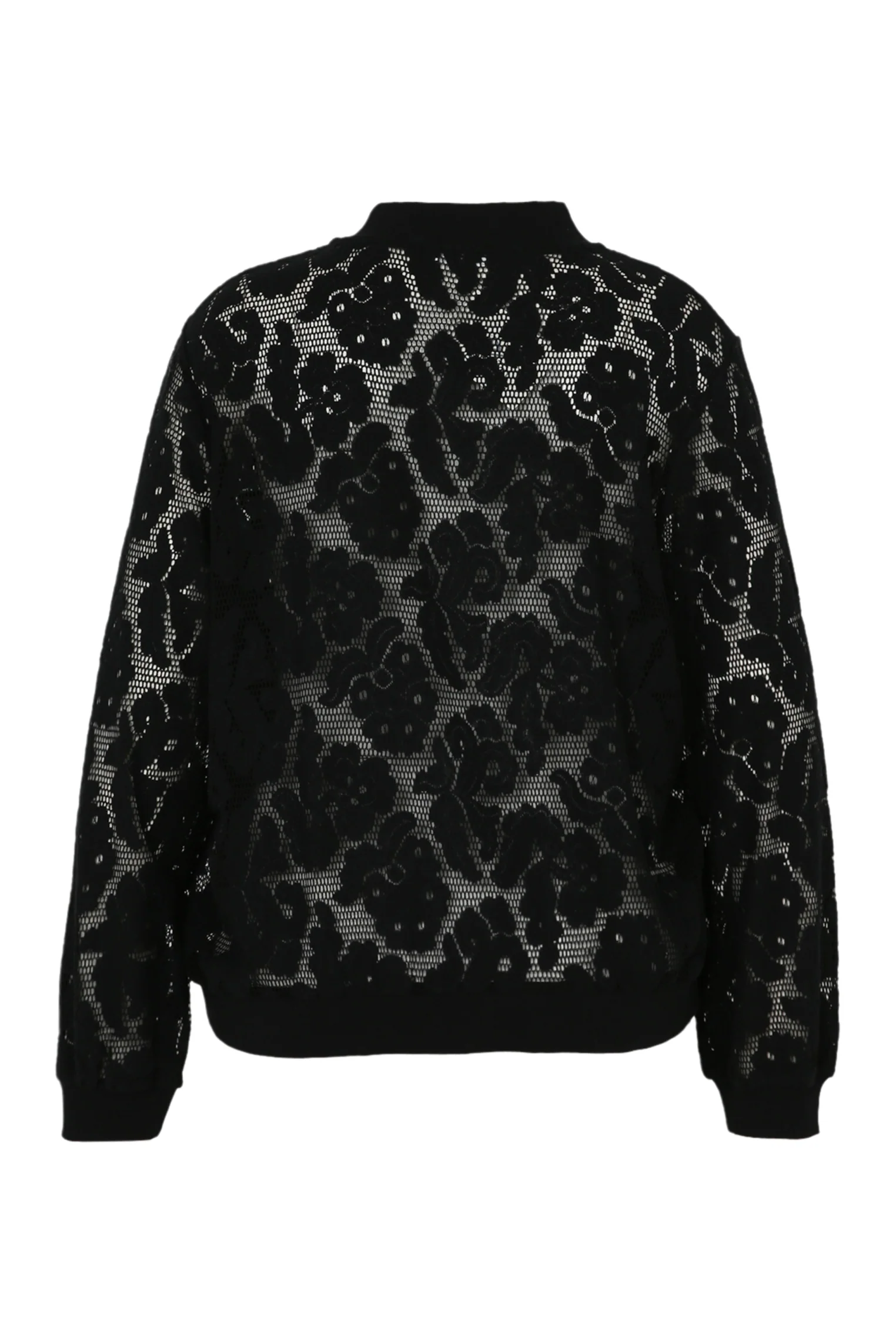 Bomberjack van mesh met bloemenprint - Image 11